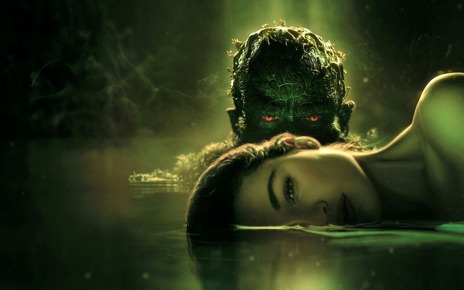 Die Serie „Swamp Thing“ (2019, Bild) erntete gute Kritiken, wurde aber nach nur einer Staffel wieder eingestellt. In James Gunns neuem DC-Universum soll das „Ding aus dem Sumpf“ nun eine neue Chance als Kinoheld bekommen. (Bild: Brownie Harris / 2018 Warner Bros. Entertainment Inc. All Rights Reserve)