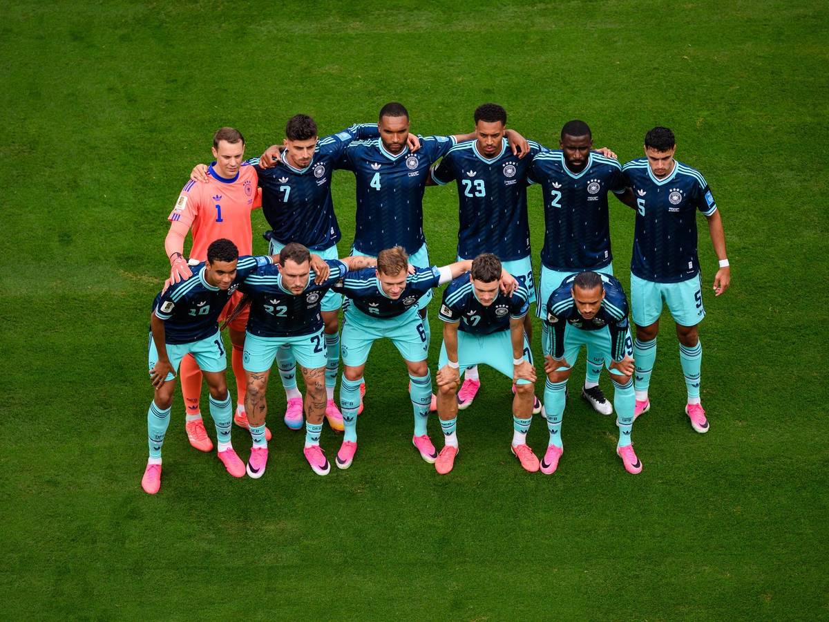 Die deutsche Nationalmannschaft vor dem dritten Gruppenspiel bei der WM gegen Ecuador.