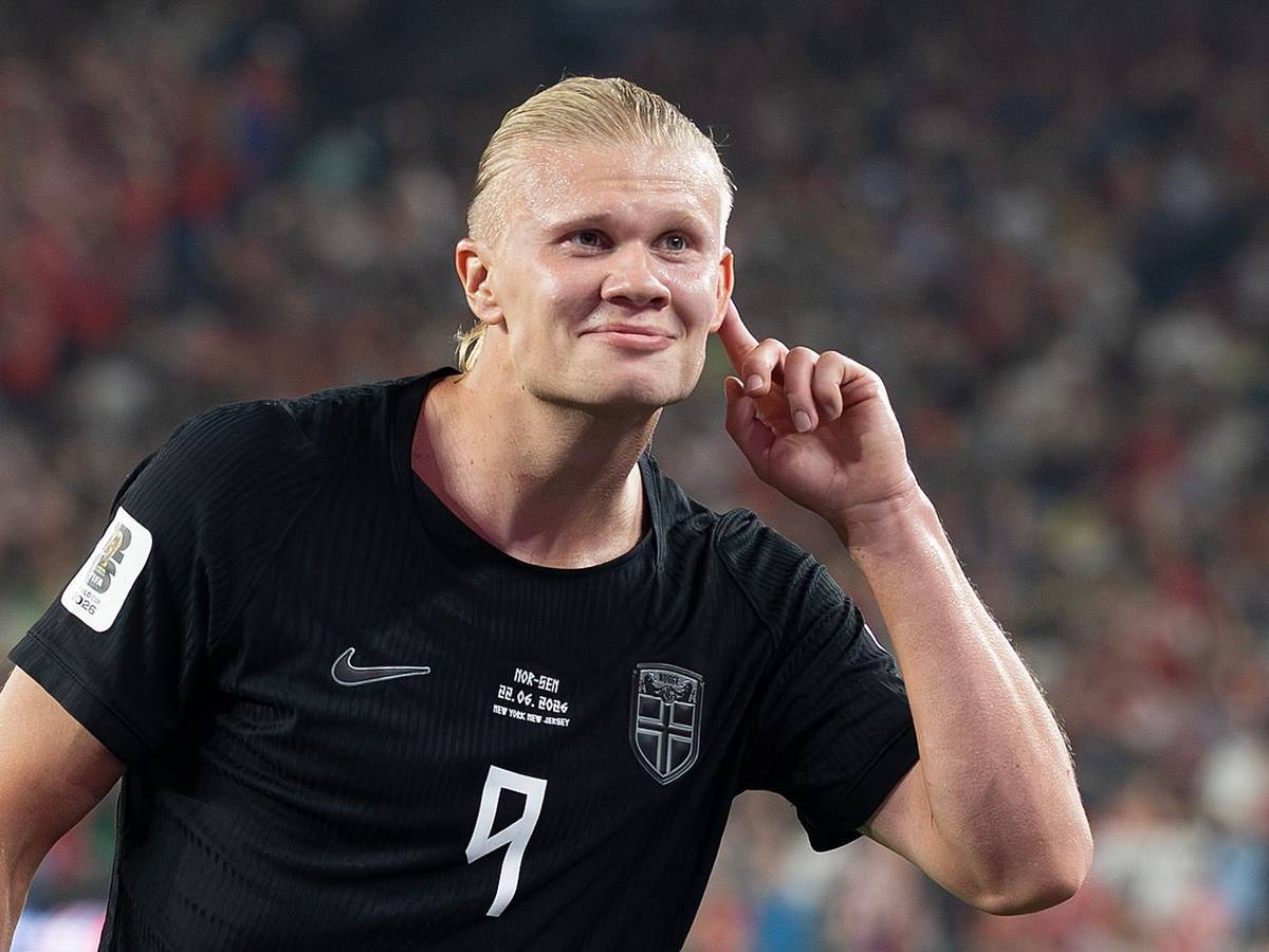 Für Erling Haaland und die Norweger läuft es bisher rund bei der WM. Besteht der Geheimfavorit auch gegen Spanien? (Bild: 2026 Getty Images/Al Bello)