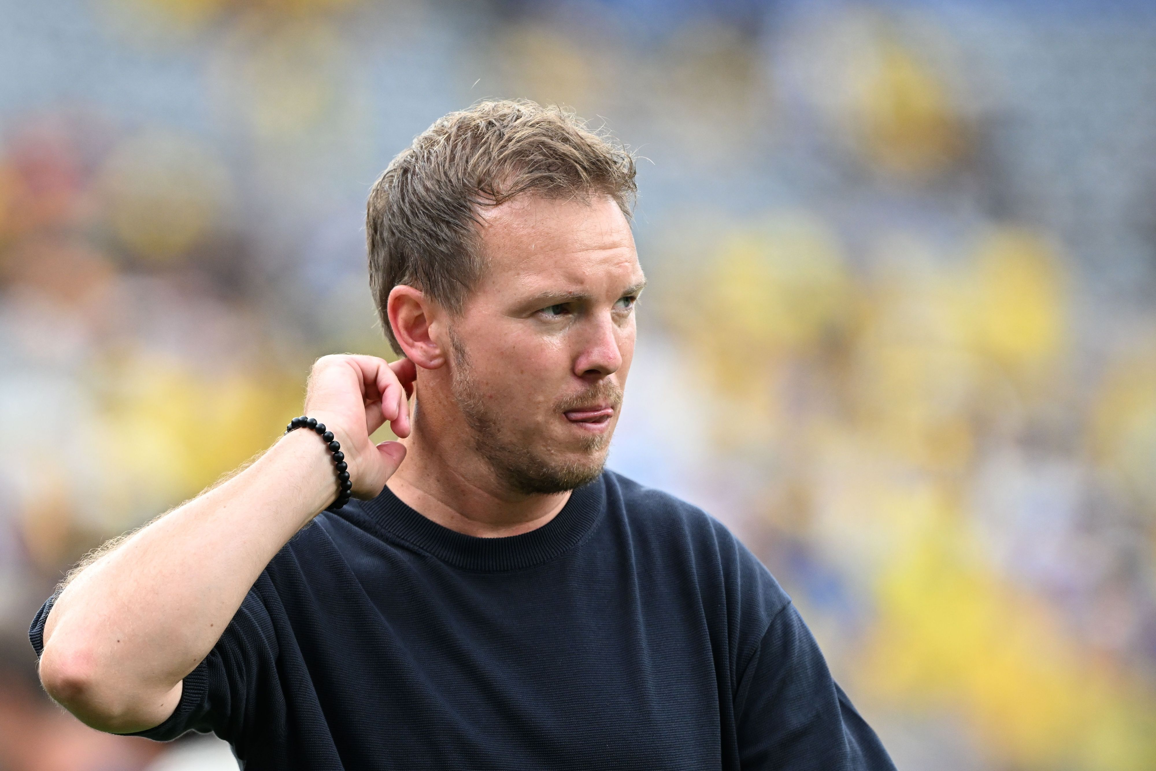 Bundestrainer Julian Nagelsmann nach dem Spiel.