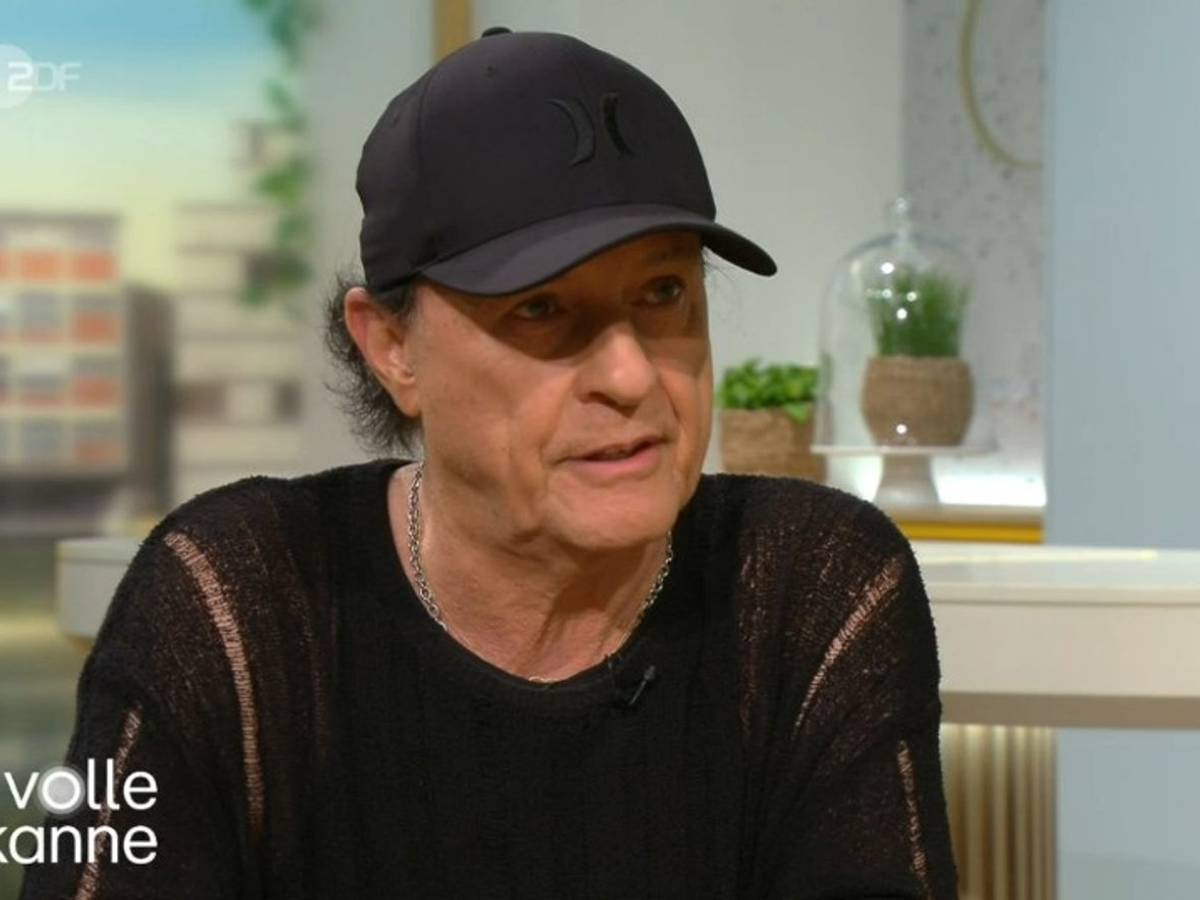 Peter Schilling hat im ZDF-Servicemagazin „Volle Kanne“ über die Nutzung von KI in der Musikbranche gesprochen. (Bild: ZDF)