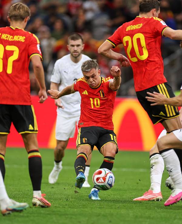 Torabschluss von Leandro Trossard.