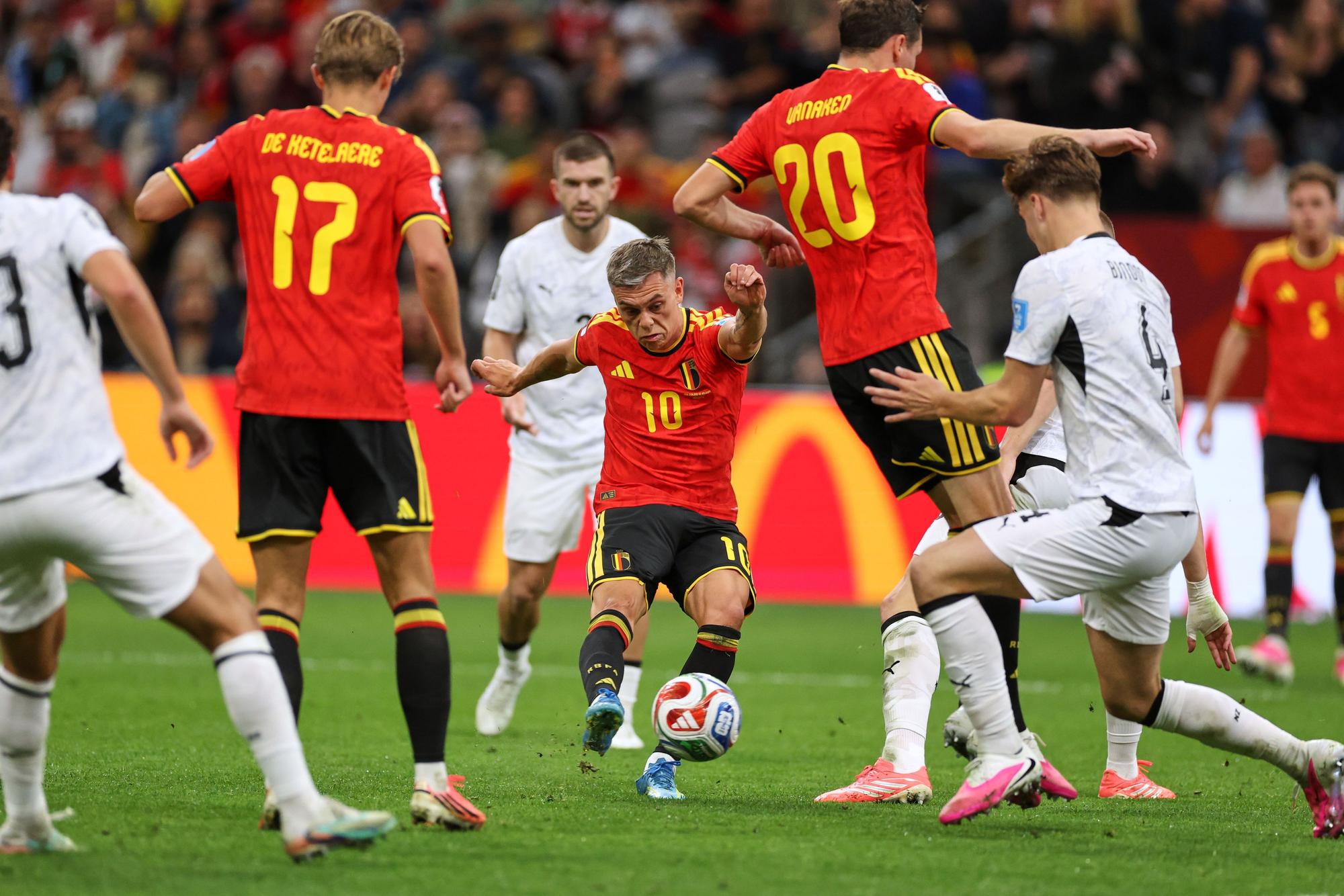 Torabschluss von Leandro Trossard.