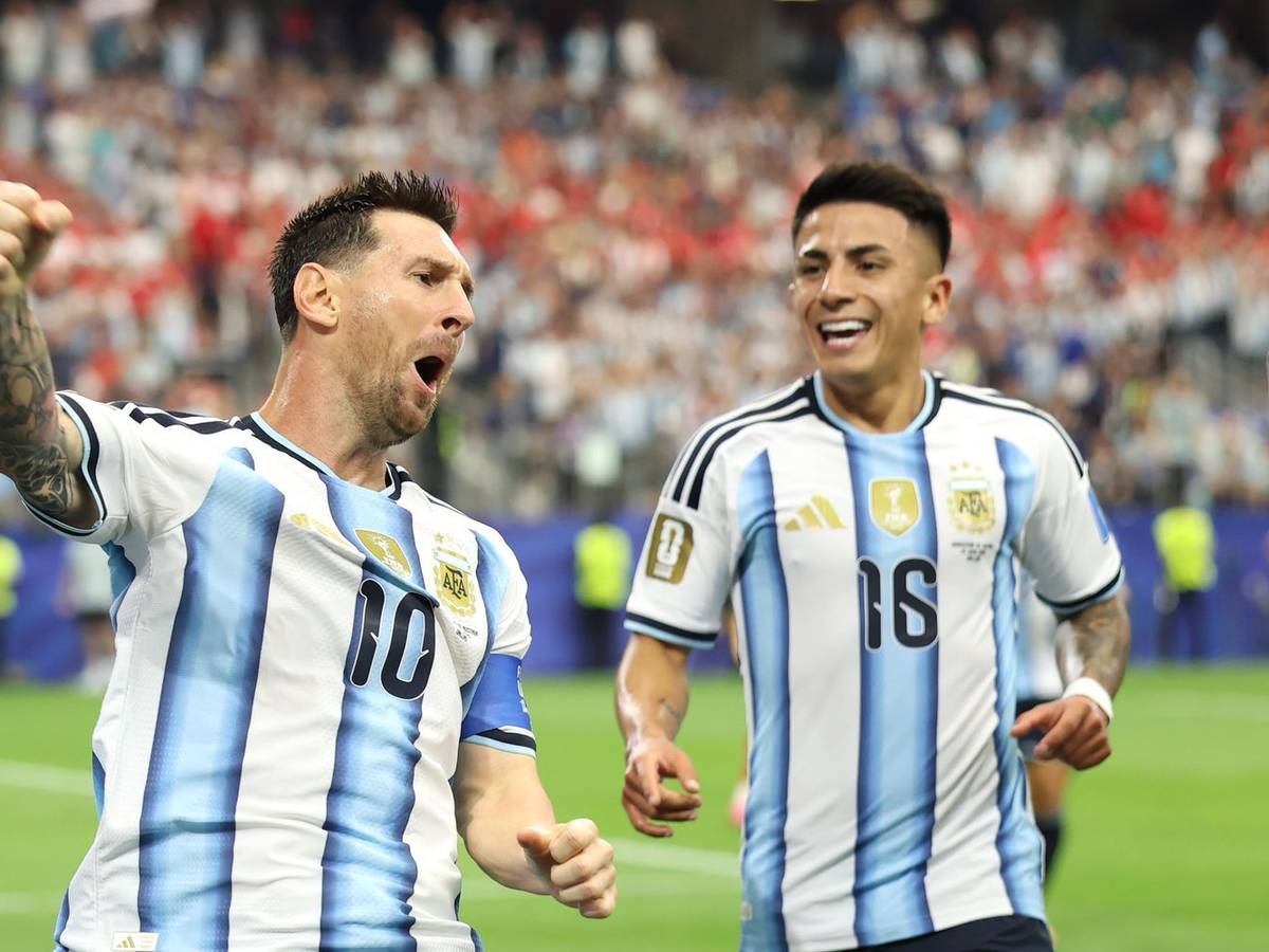 Im zweiten Vorrundenspiel gegen Österreich hatten Lionel Messi und die Argentinier erneut allen Grund zu jubeln. (Bild: 2026 Getty Images/Charlotte Wilson)