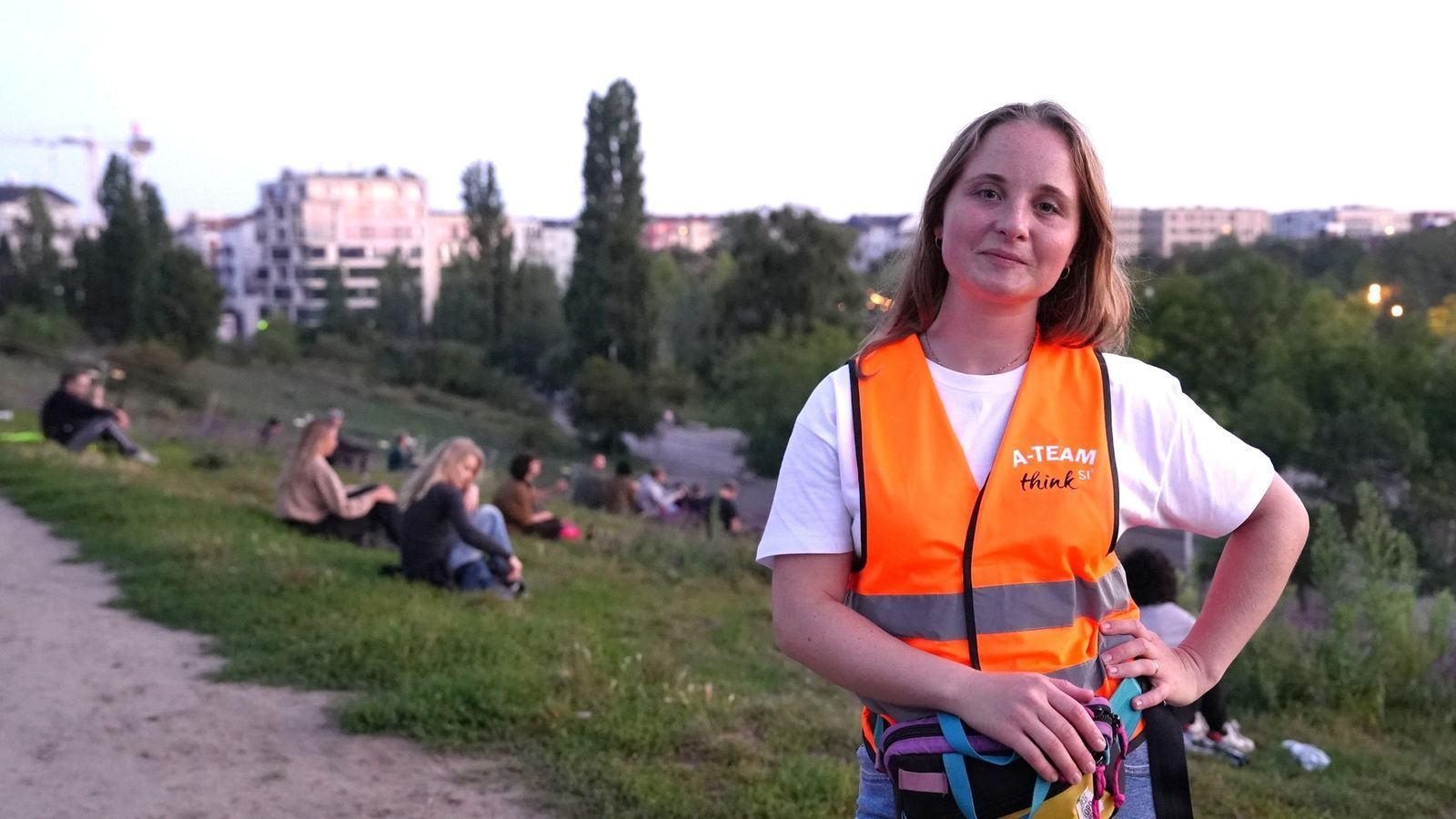 Varvara Borodkina ist Teil des Teams von „think SI3“. (Bild: ZDF/Felix Korfmann)