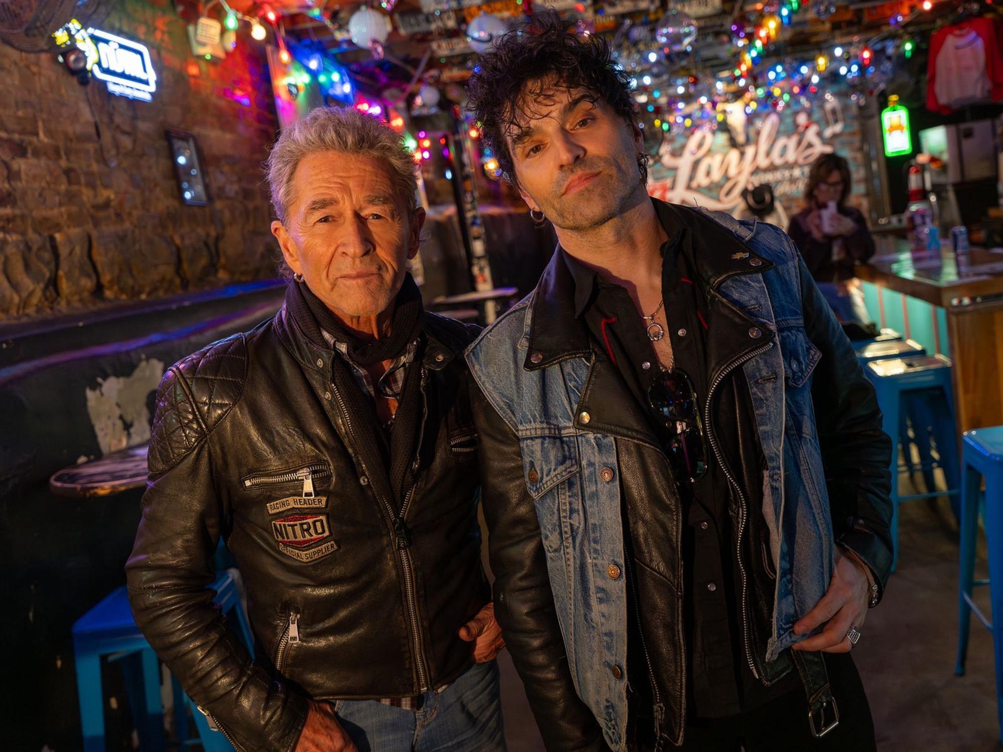 Spielten in Nashville einen Auftritt gemeinsam: Peter Maffay (links) und David Graham. (Bild: ZDF / Stefan Cordes)