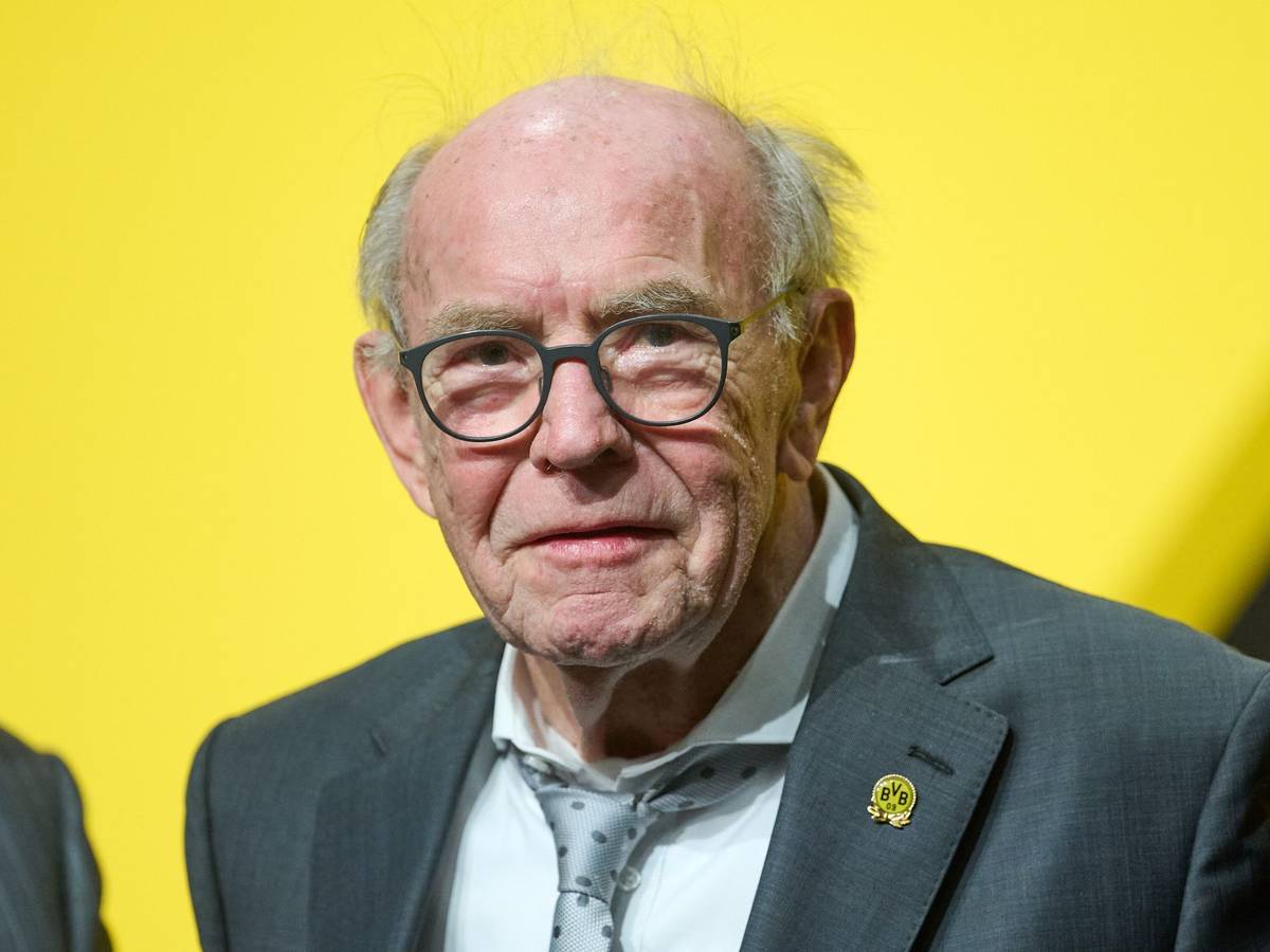 Die Dortmunder Vereinsikone Wolfgang Paul ist tot. (Archivbild)