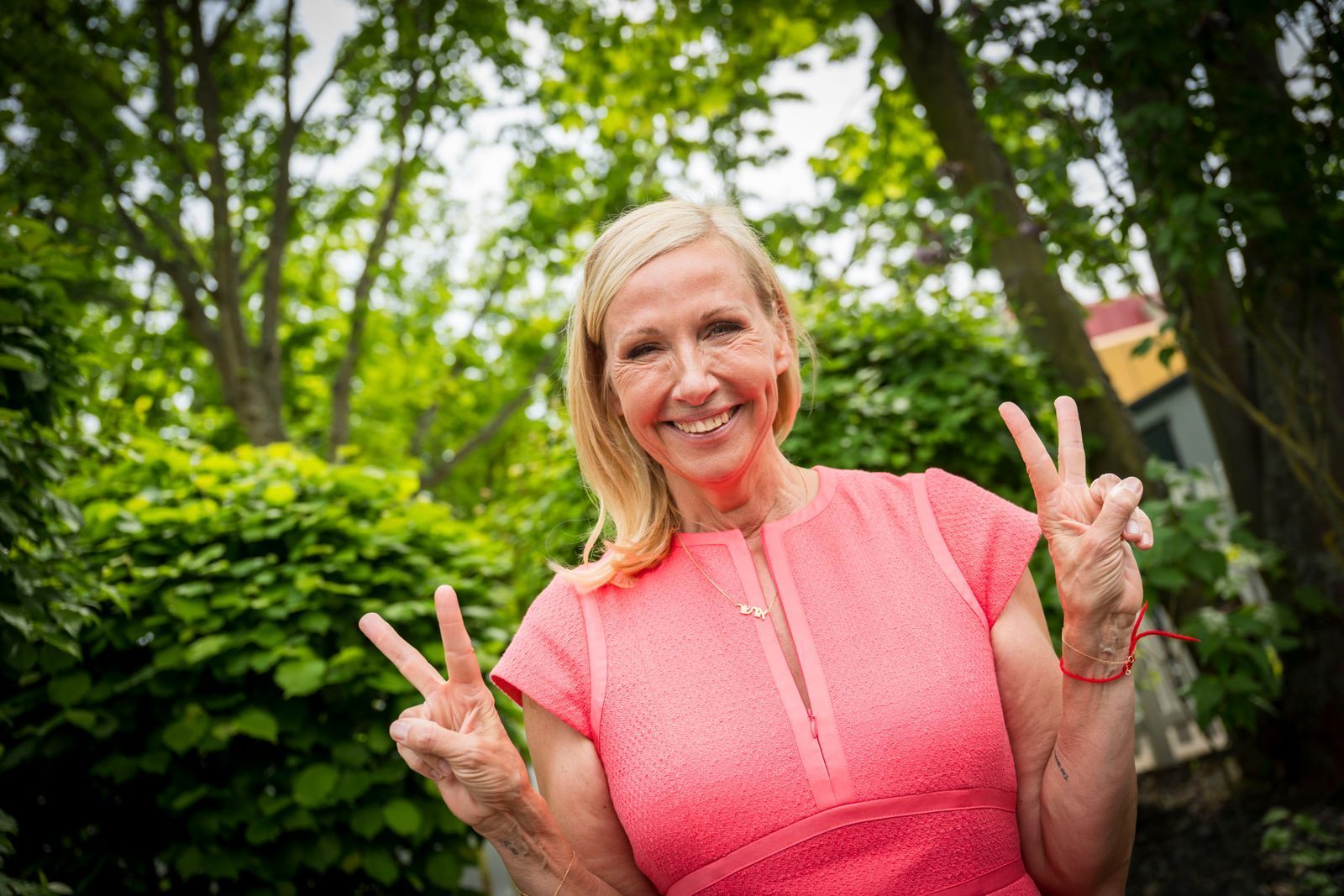 Andrea Kiewel führt aktuell durch die Jubiläumsstaffel des „Fernsehgartens“. (Bild: 2026 Getty Images/Thomas Lohnes)