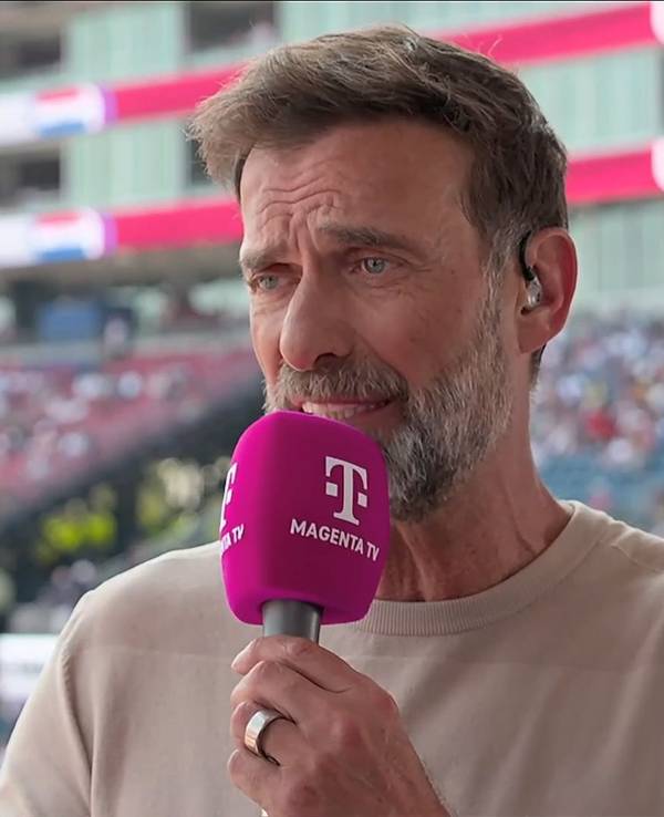 Jürgen Klopp als TV-Experte bei MagentaTV.