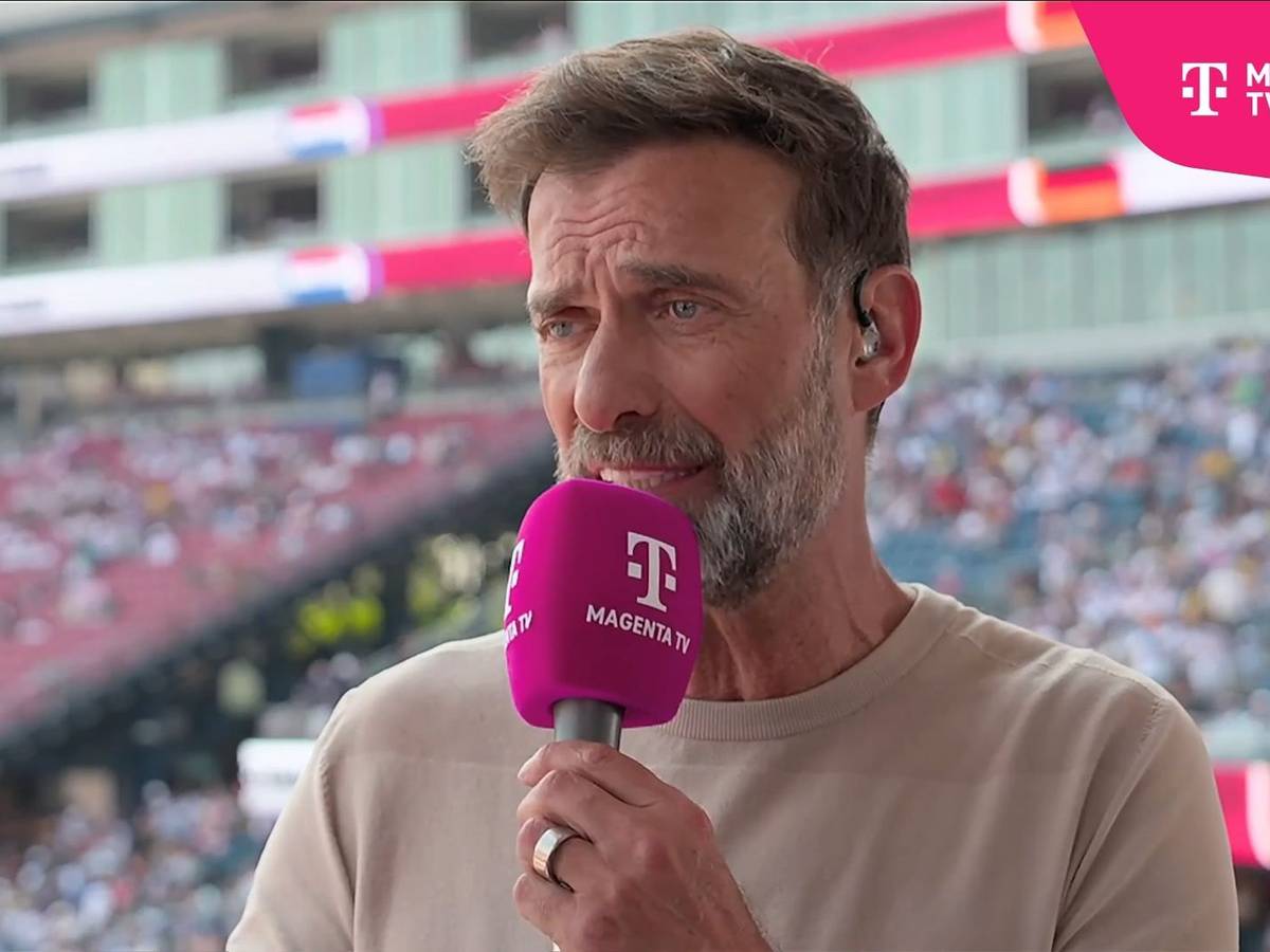 Jürgen Klopp als TV-Experte bei MagentaTV.
