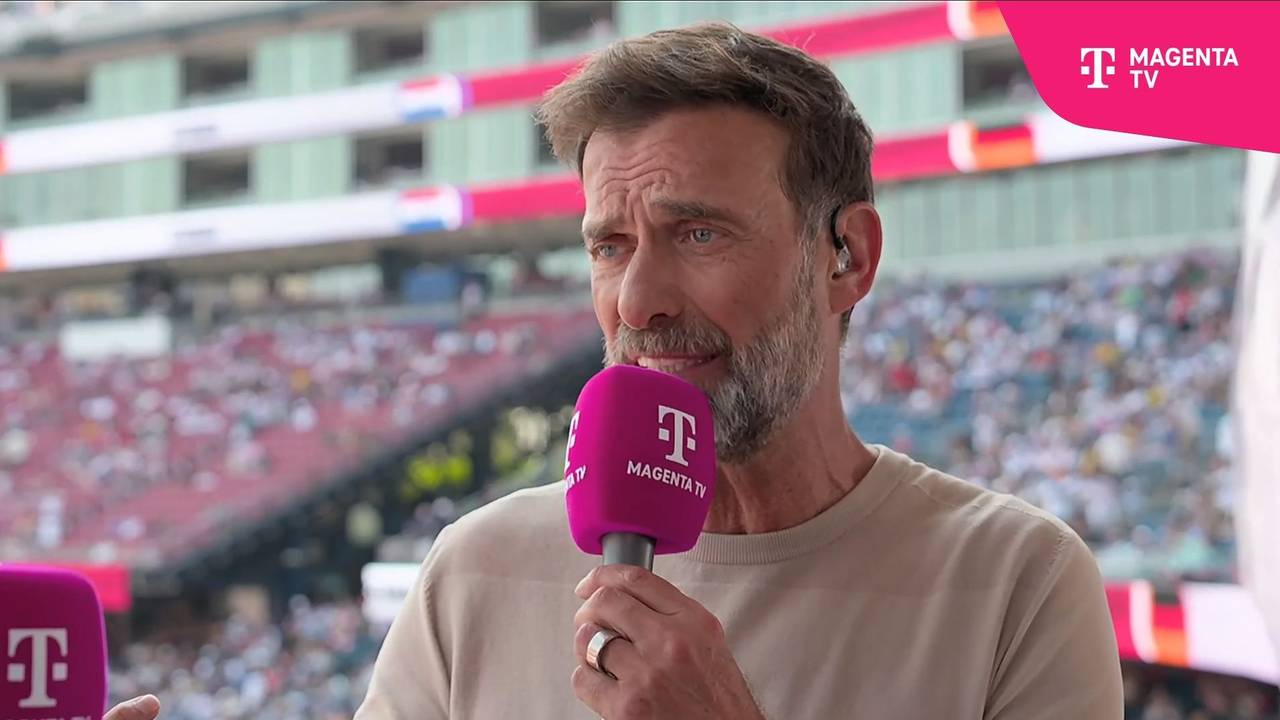 Jürgen Klopp als TV-Experte bei MagentaTV.