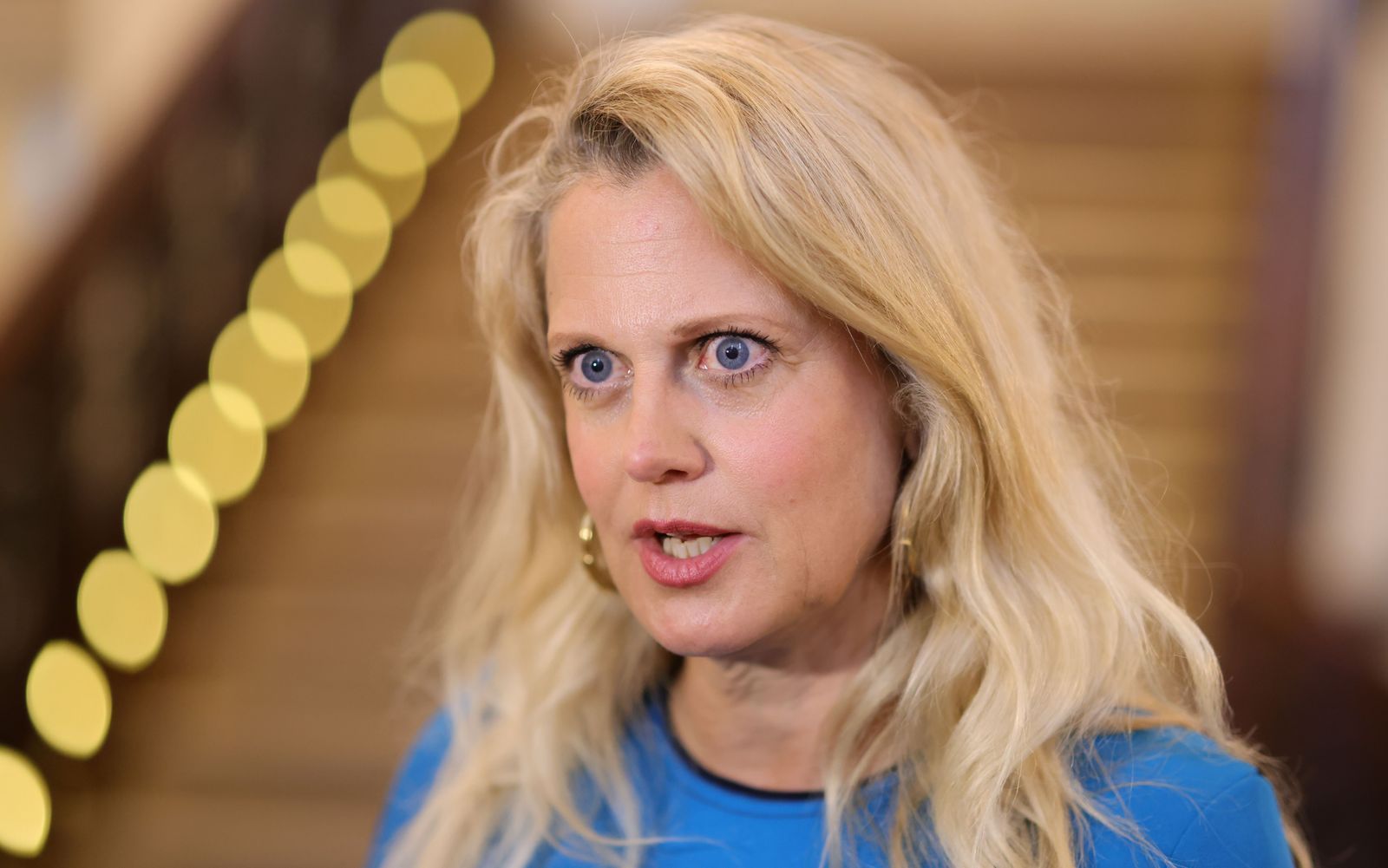 Barbara Schöneberger kann dem Hype um Künstliche Intelligenz wenig abgewinnen. (Bild: 2023 Getty Images/Andreas Rentz)