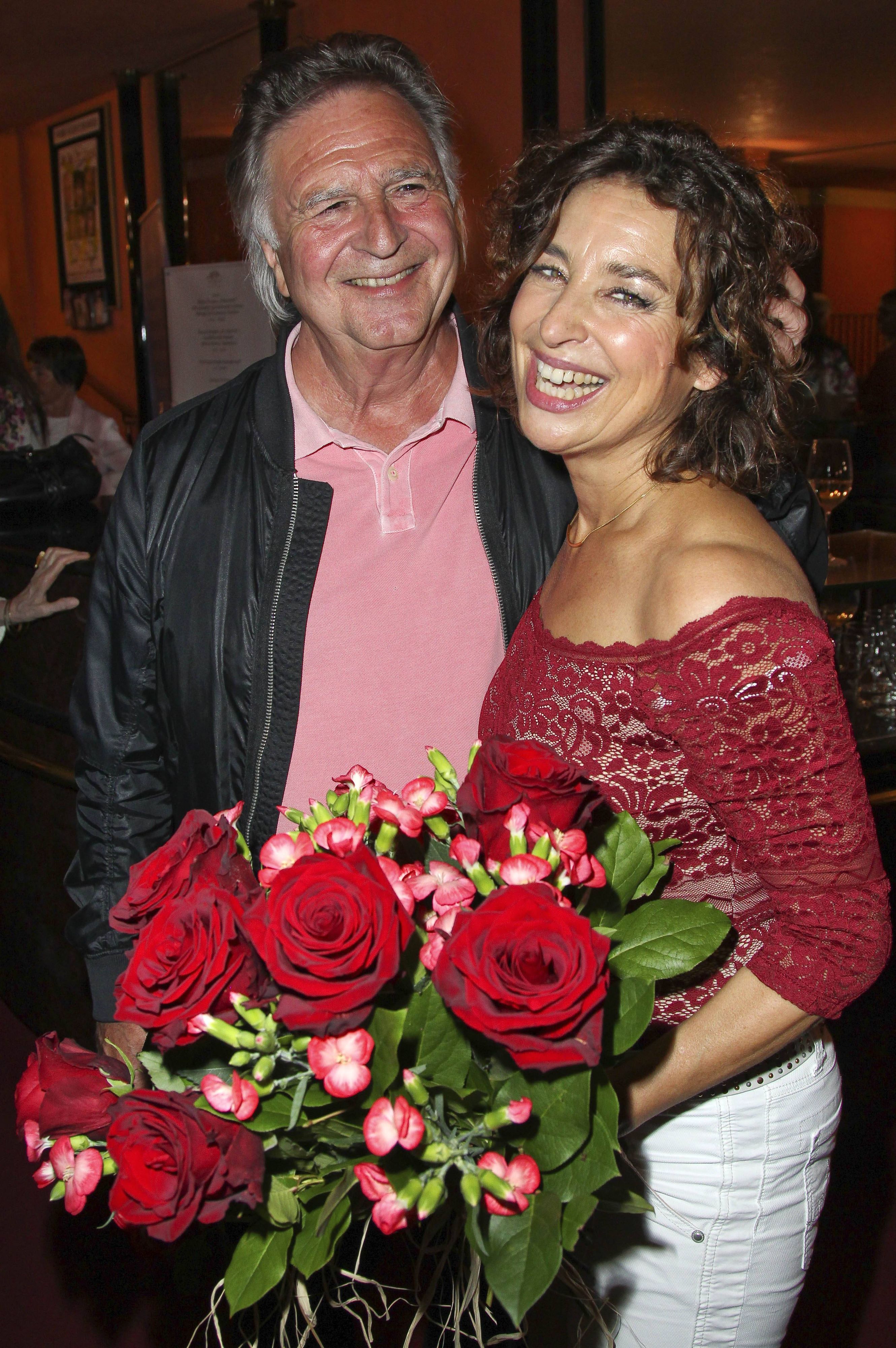 Pit Weyrich mit Lebensgefährtin Isabel Varell