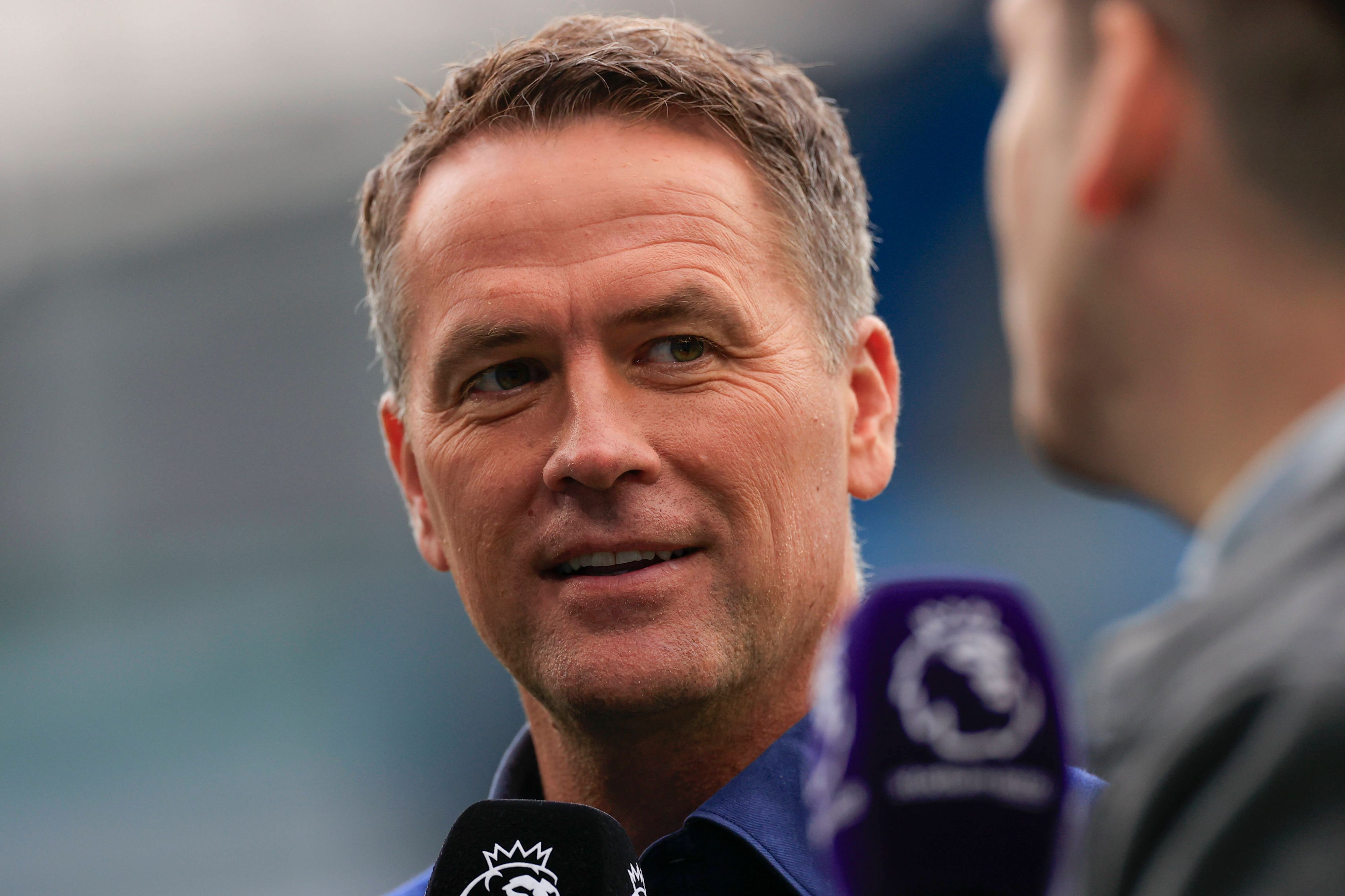 Michael Owen als Experte am Mikro.