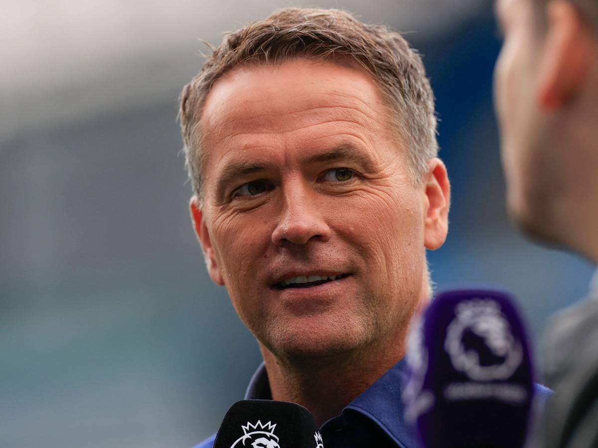 Michael Owen als Experte am Mikro.