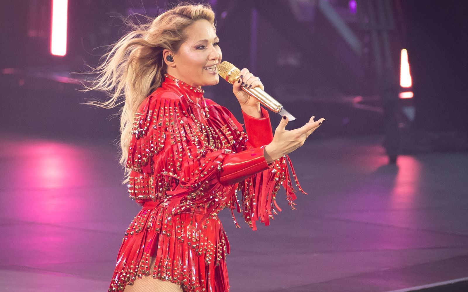 Helene Fischer setzt bei ihrer 360°-Tour auf Fannähe. (Bild: 2026 Getty Images/Andreas Rentz)