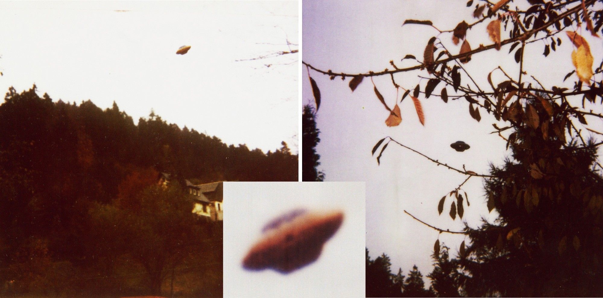 Ein Ufo am Himmel