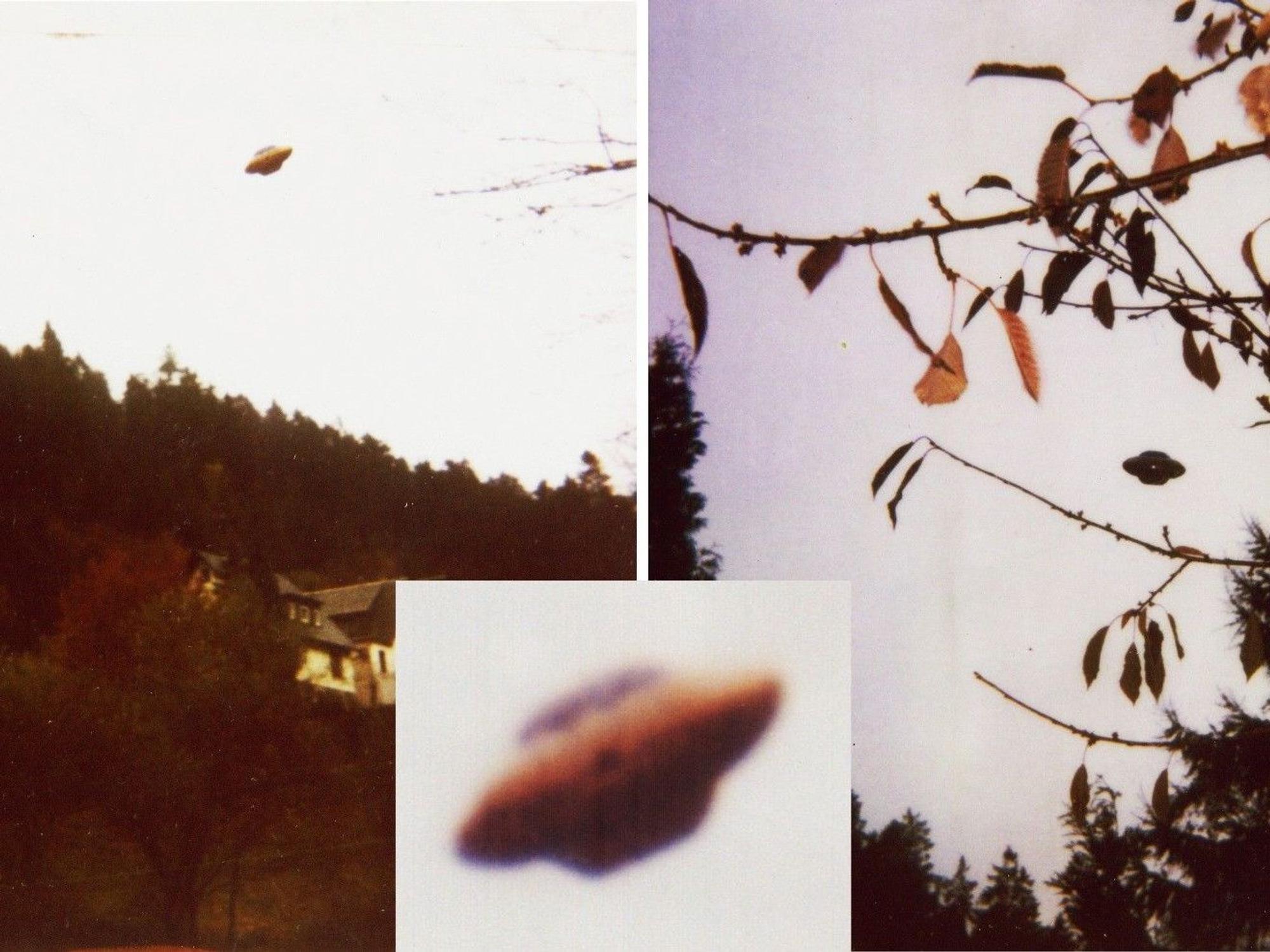 Ein Ufo am Himmel