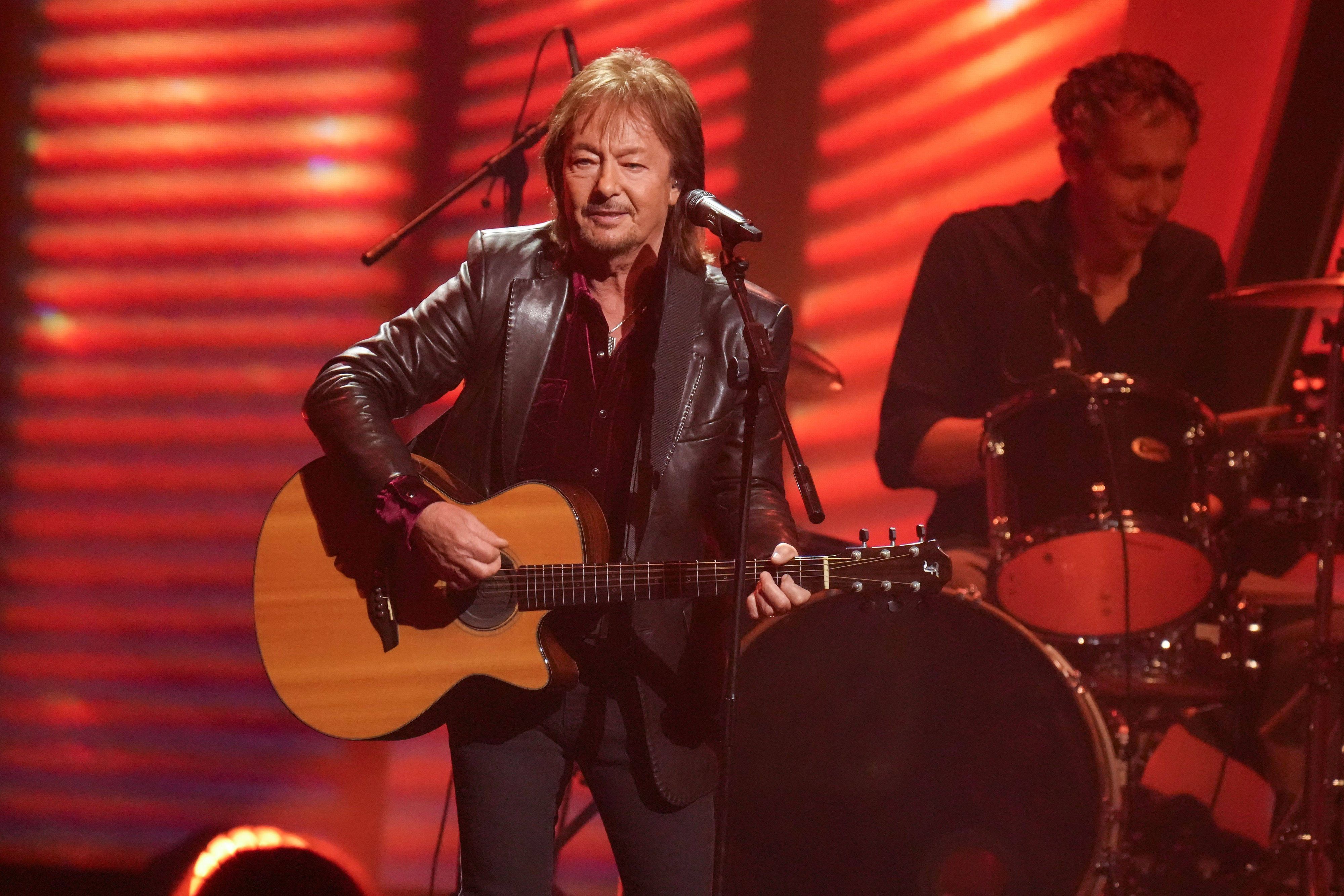 Chris Norman bei einem Auftritt in der „Giovanni Zarrella Show“.