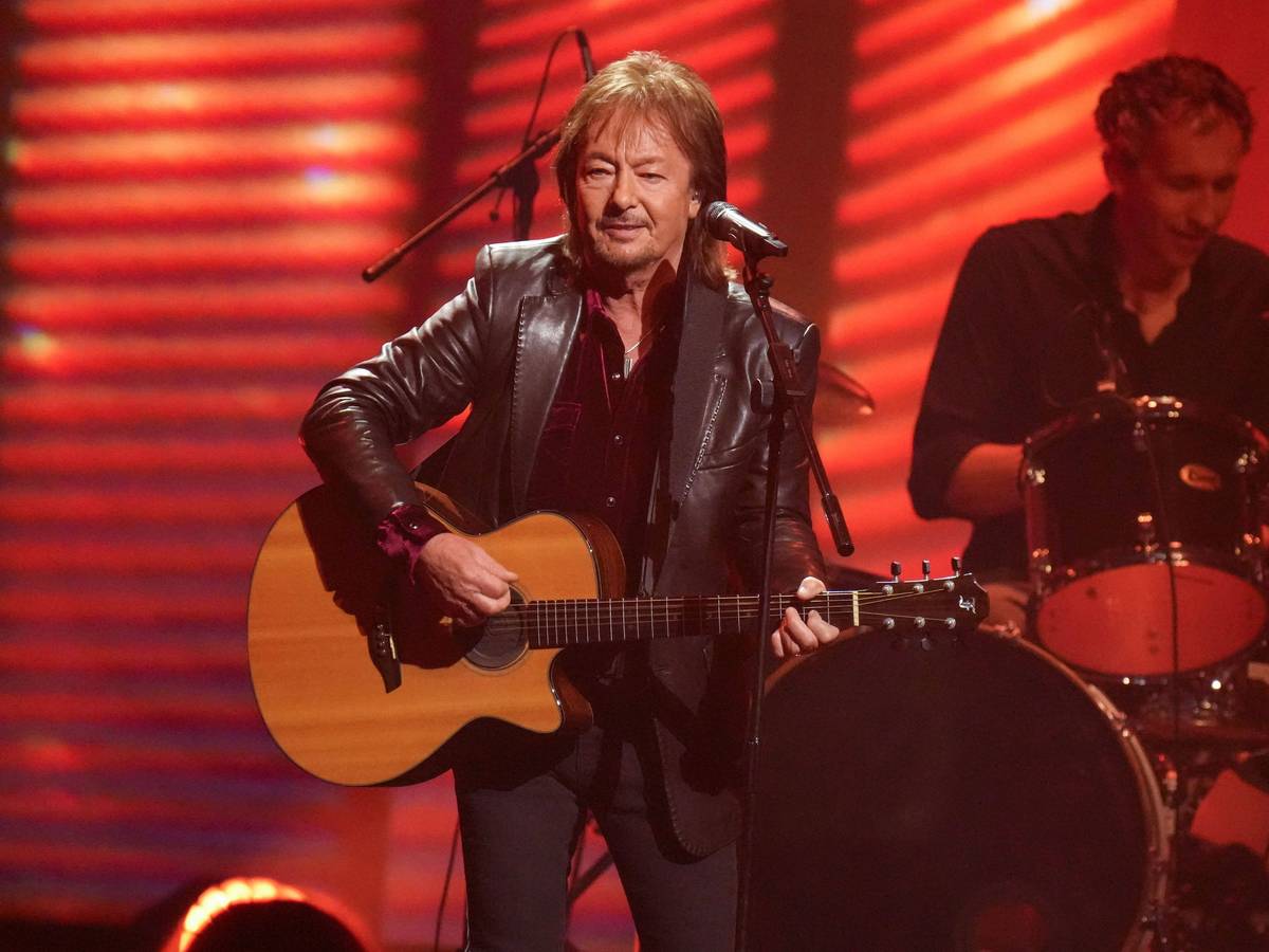 Chris Norman bei einem Auftritt in der „Giovanni Zarrella Show“.