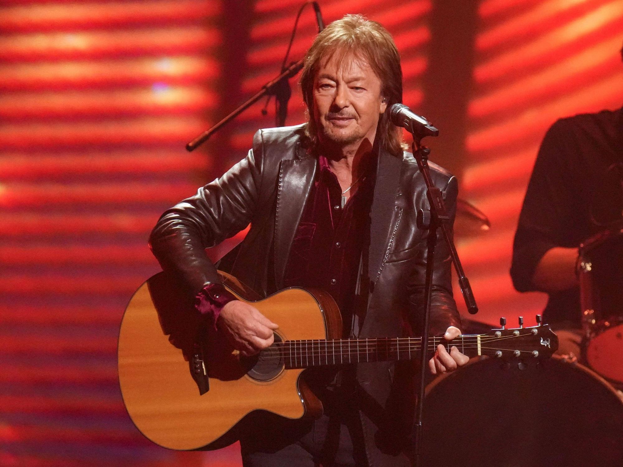 Chris Norman bei einem Auftritt in der „Giovanni Zarrella Show“.