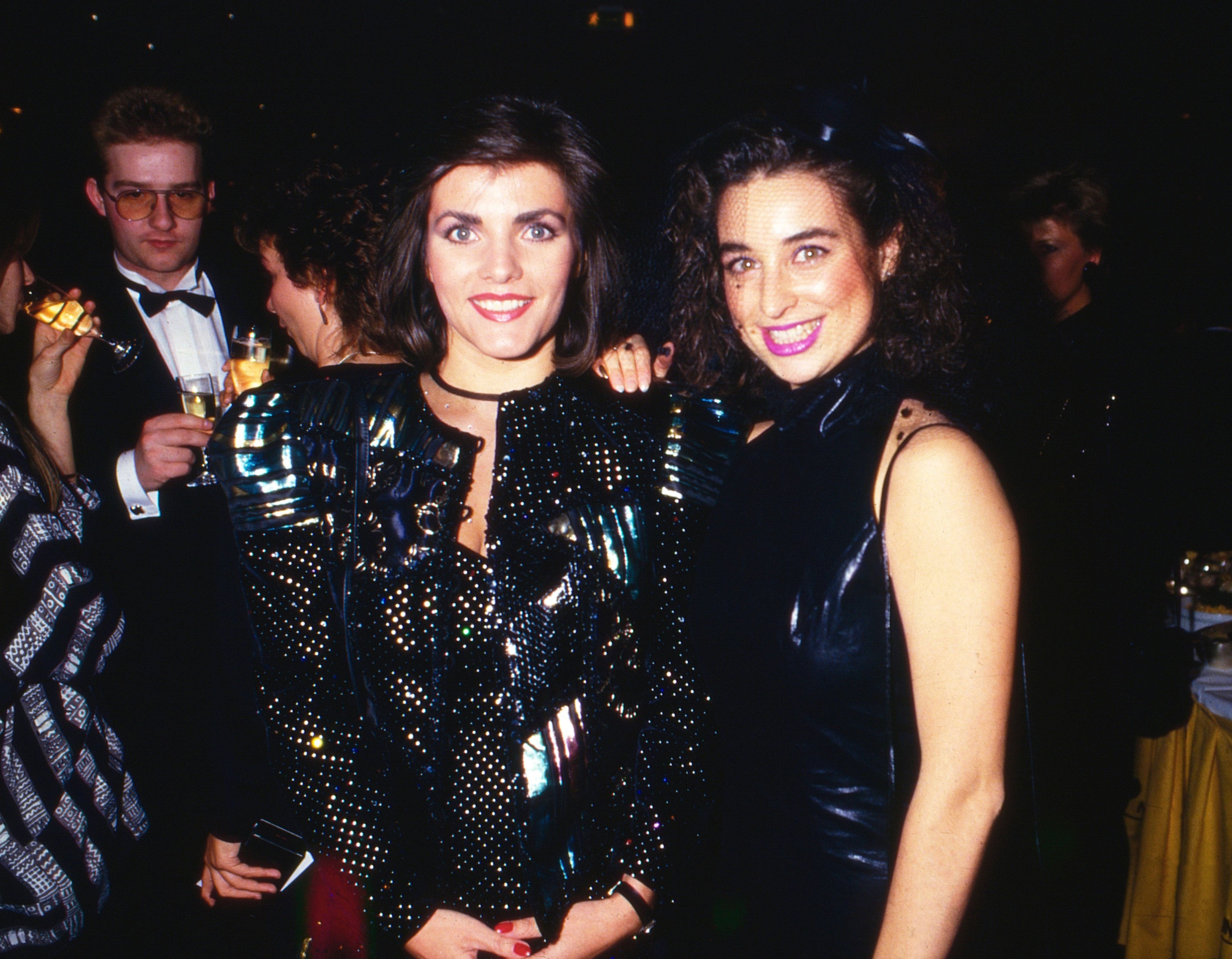 Isabel Varell mit Kollegin Birgit Schrowange in den 1990er Jahren