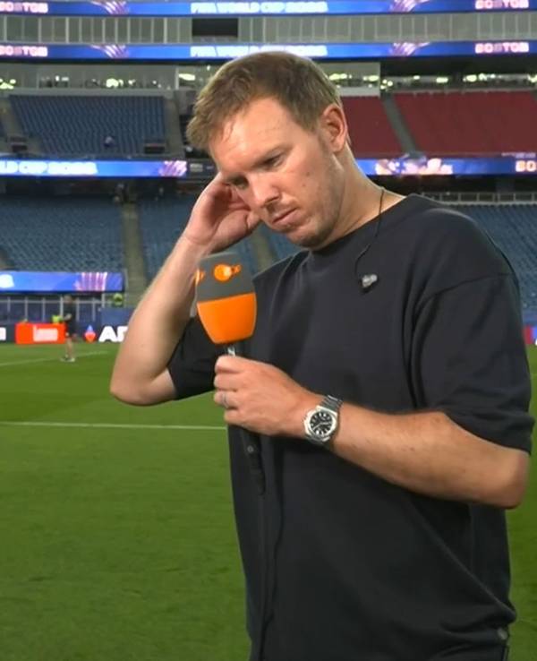 TV-Interview im ZDF mit Julian Nagelsmann.