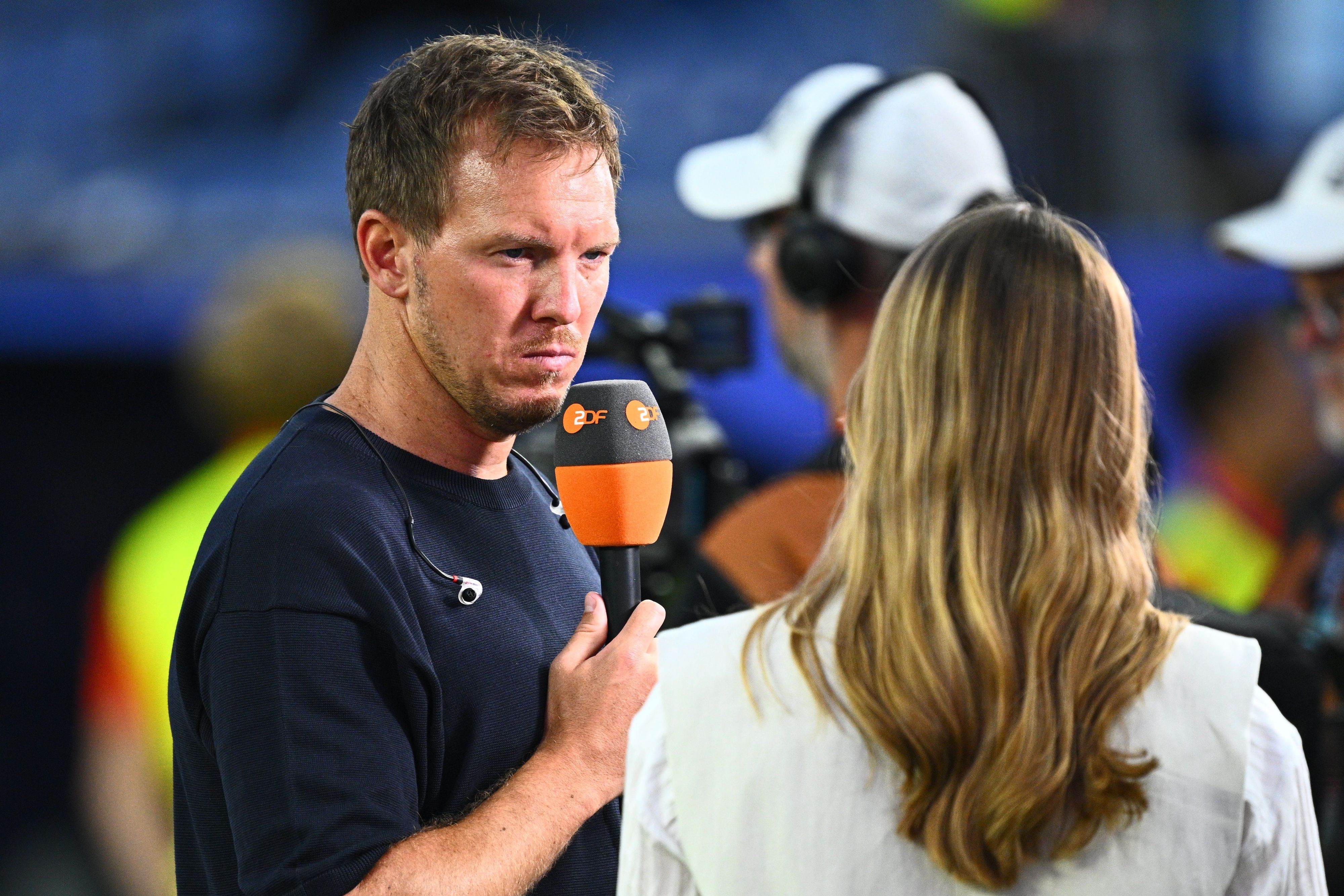 Julian Nagelsmann im ZDF-Interview.
