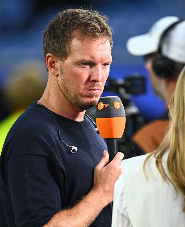 Julian Nagelsmann im ZDF-Interview.
