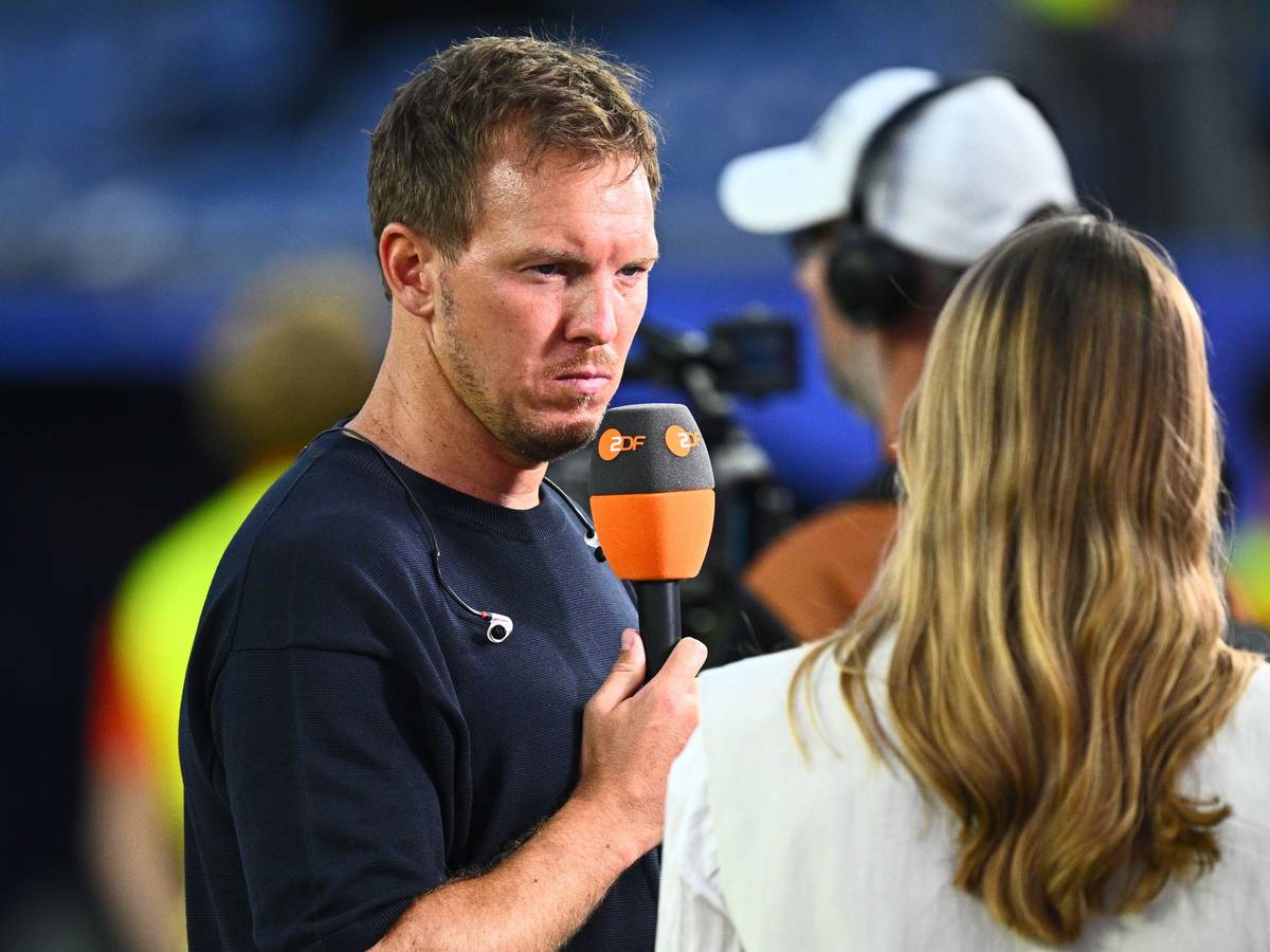 Julian Nagelsmann im ZDF-Interview.