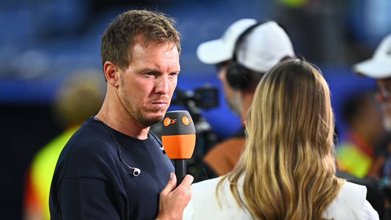 Julian Nagelsmann im ZDF-Interview.