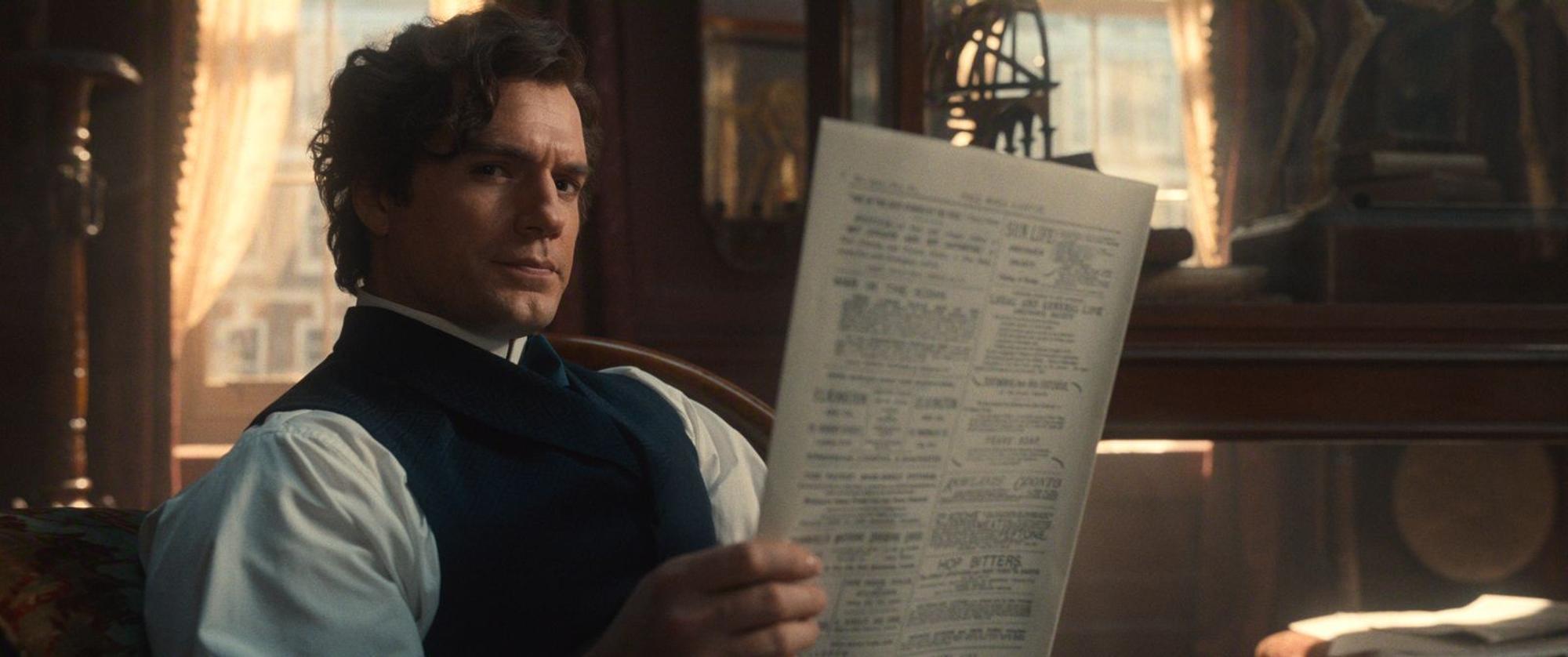 Sherlock Holmes (Henry Cavill) wird diesmal selbst zum Opfer einer Straftat. (Bild: 2026, Netflix Inc.)
