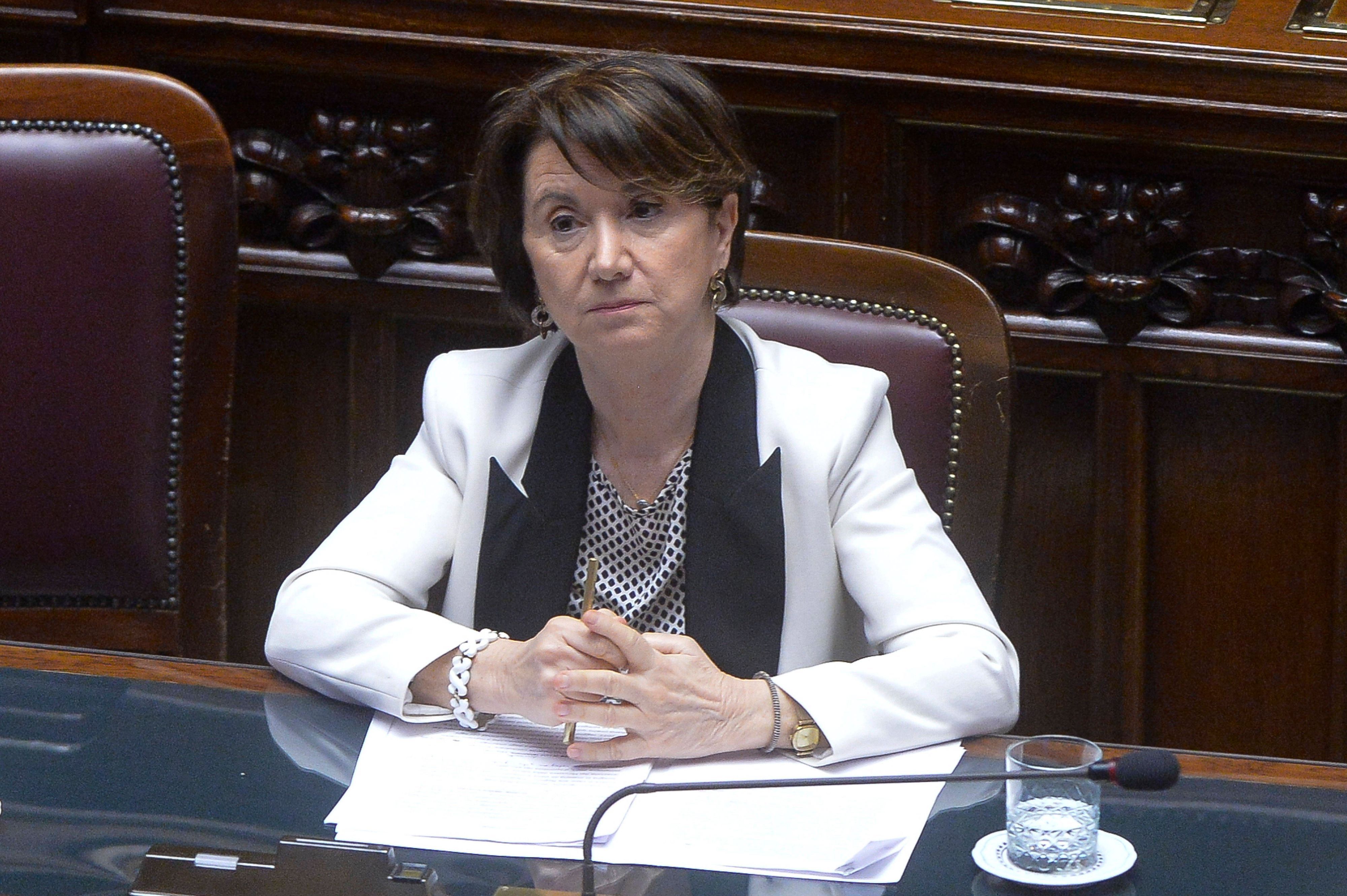 Italiens Familienministerin Eugenia Maria Roccella (Archvibild).
