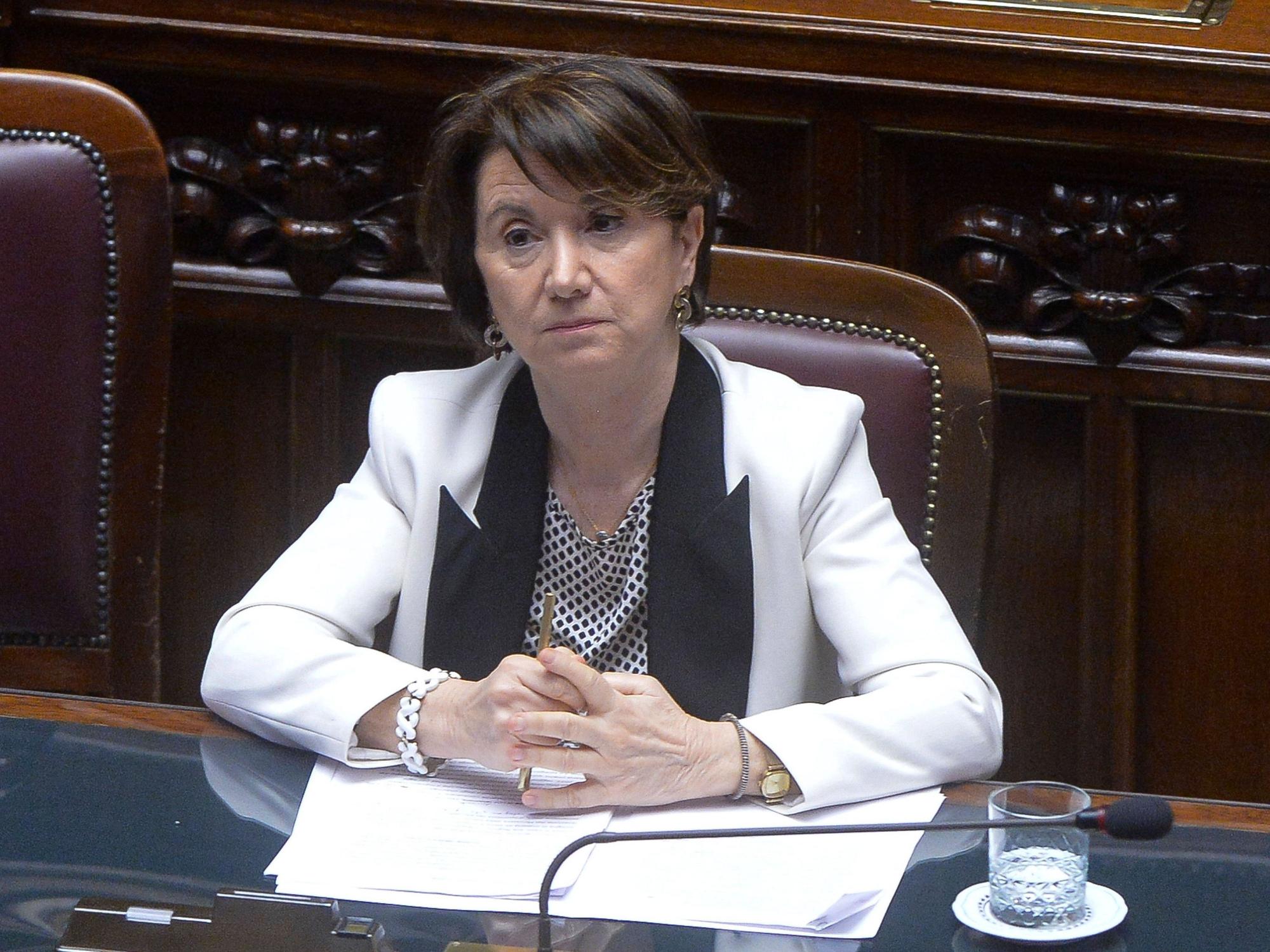 Italiens Familienministerin Eugenia Maria Roccella (Archvibild).