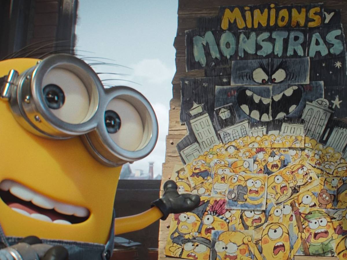 Die Minions wollen in ihrem neuen Kino-Abenteuer einen eigenen Monsterfilm drehen. Aber wie genau soll das Monster aussehen? (Bild: Universal Studios)