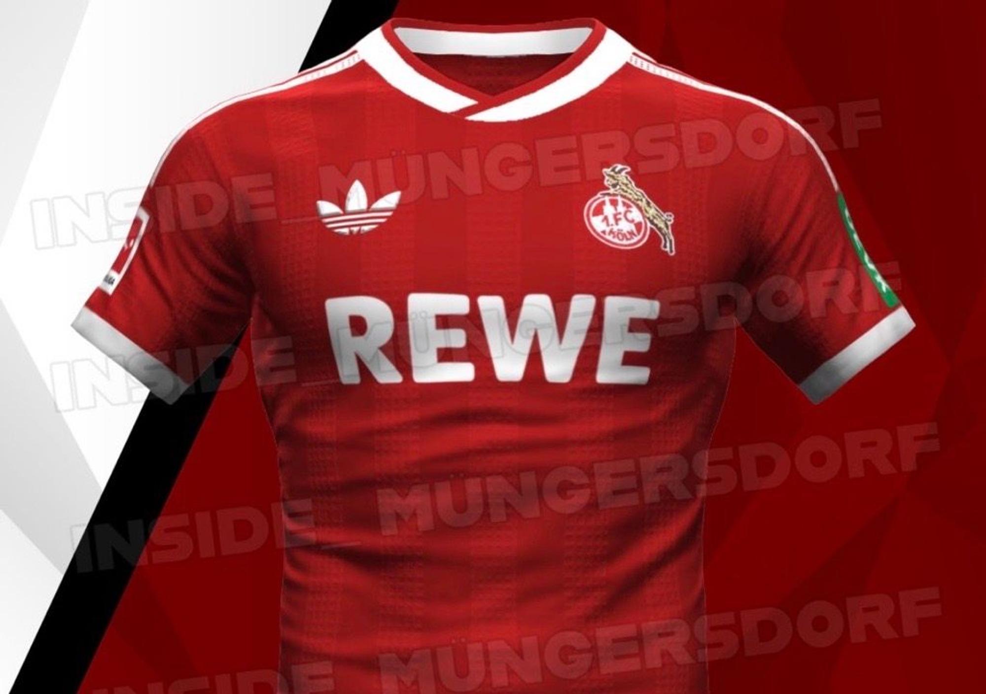 So soll das Auswärtstrikot des 1. FC Köln aussehen.