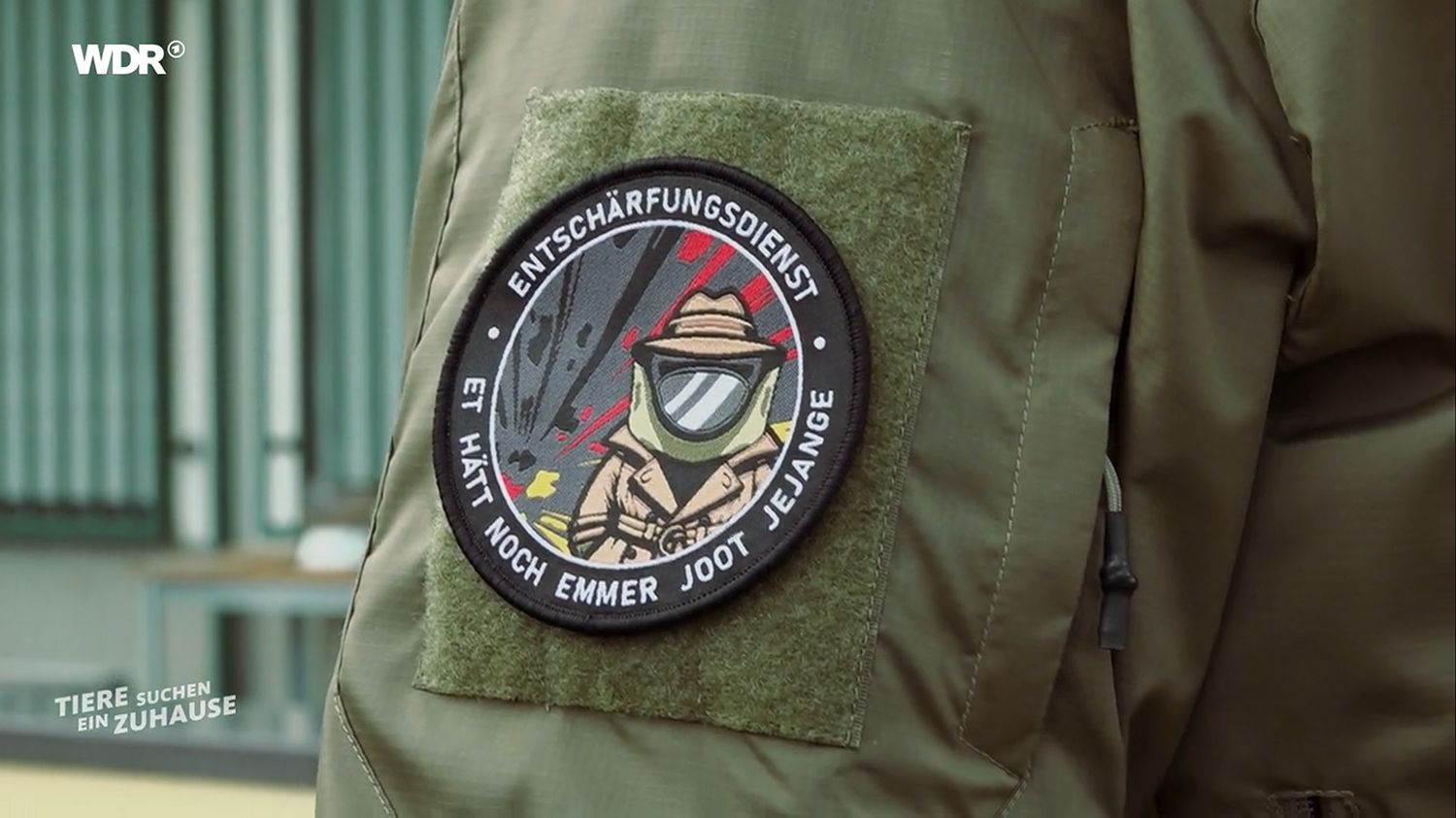 Das Motto des Entschärfungsdienstes beim Bundesamt für Verfassungsschutz.