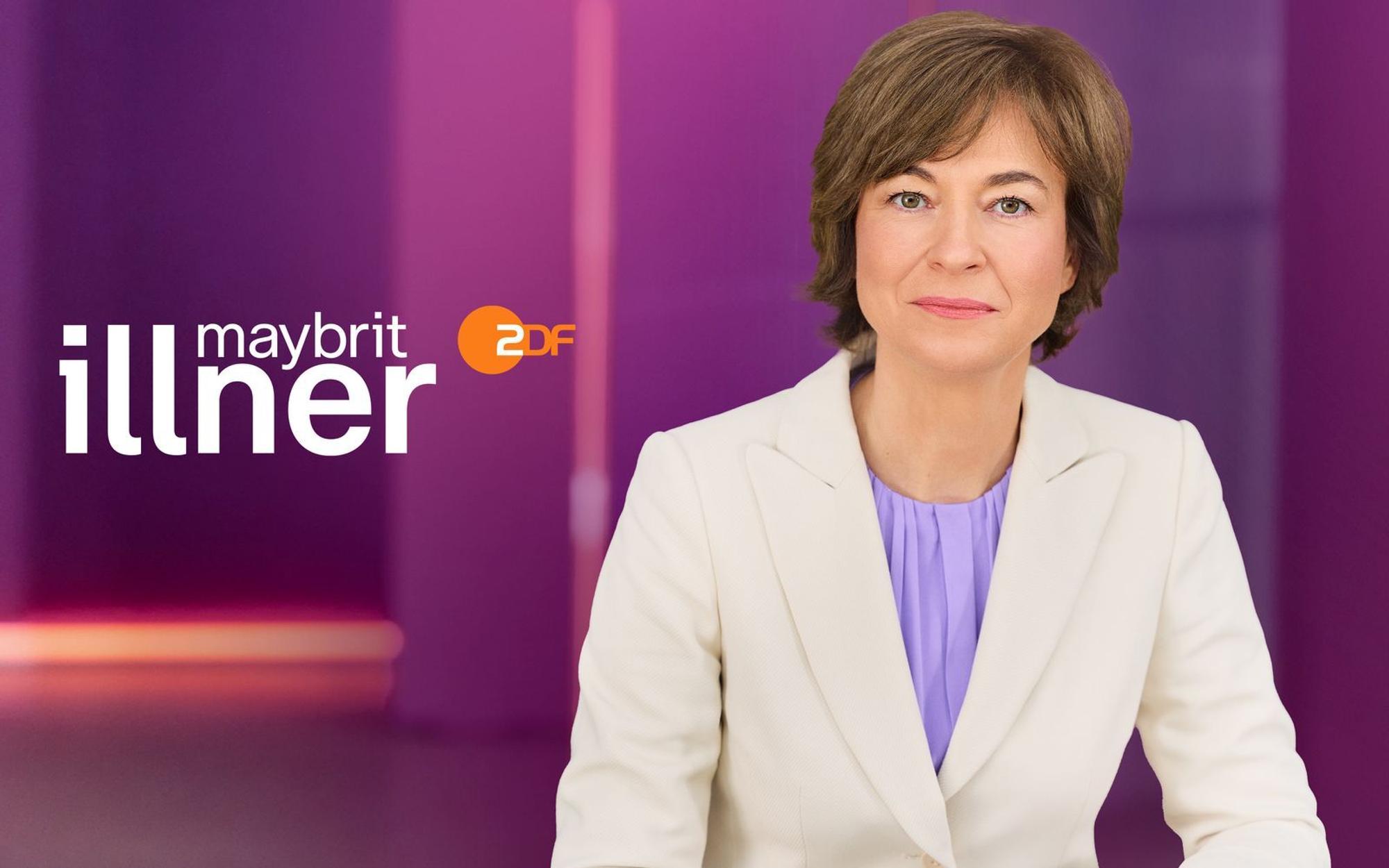 „Maybrit Illner“ kehrt für eine Sonderausgabe aus der Sommerpause zurück. (Bild: ZDF/ Christian Schoppe)