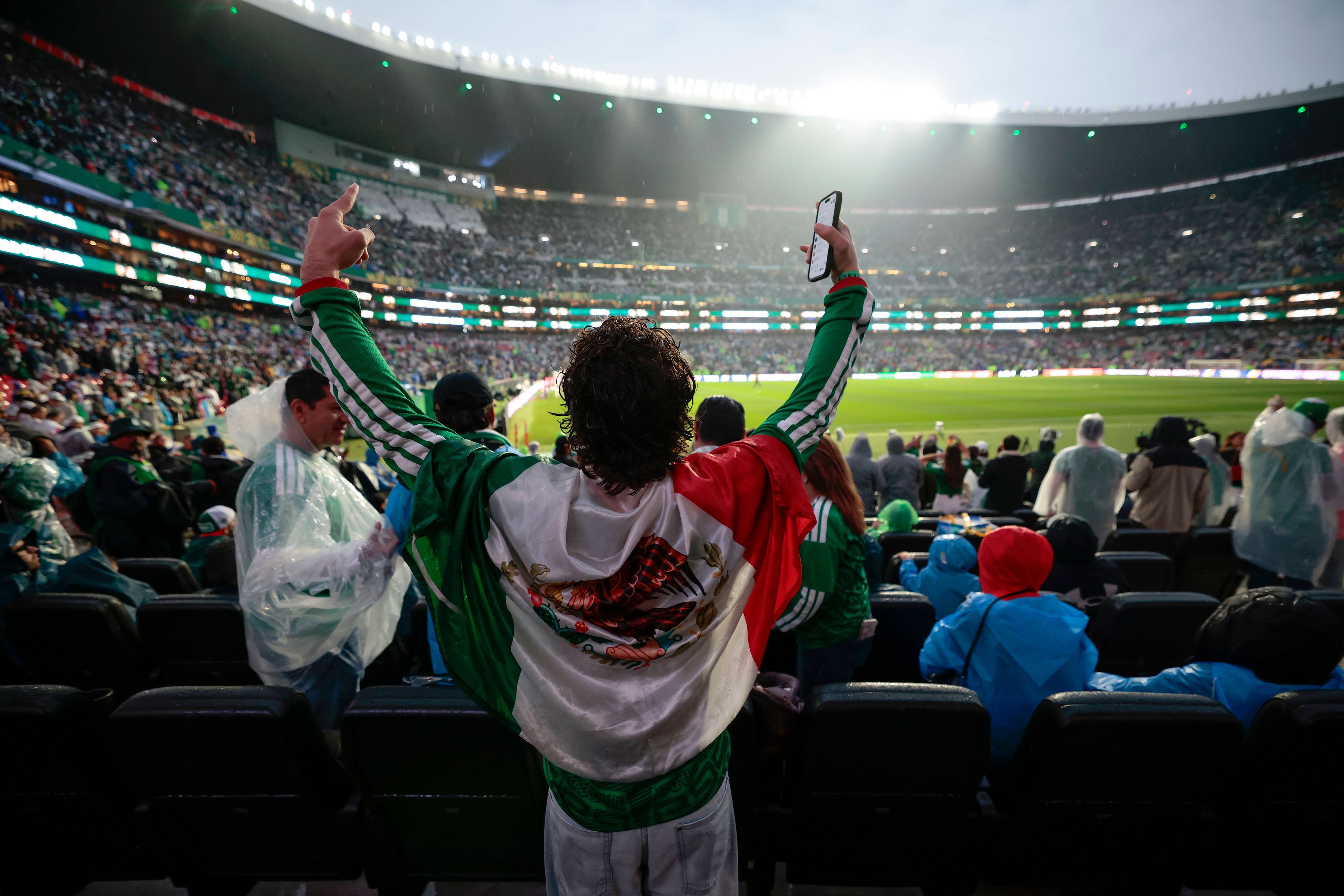 Blick ins Aztekenstadion bei der WM 2026.