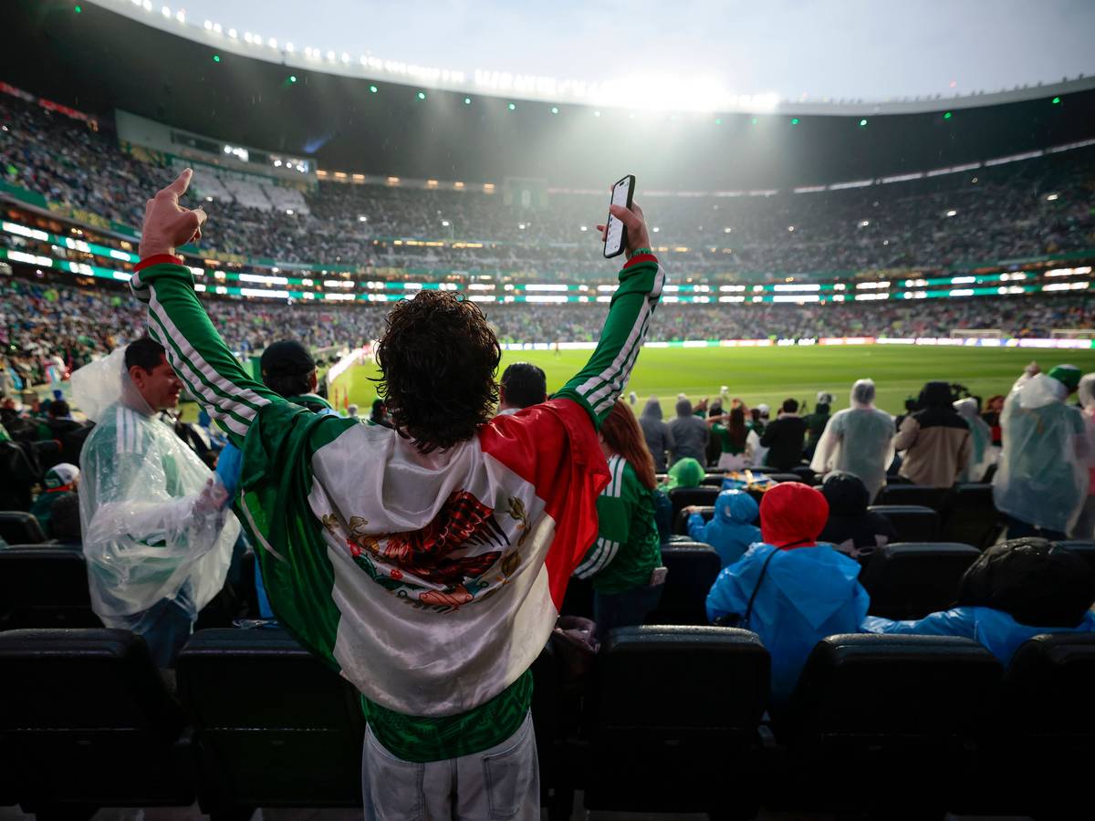 Blick ins Aztekenstadion bei der WM 2026.
