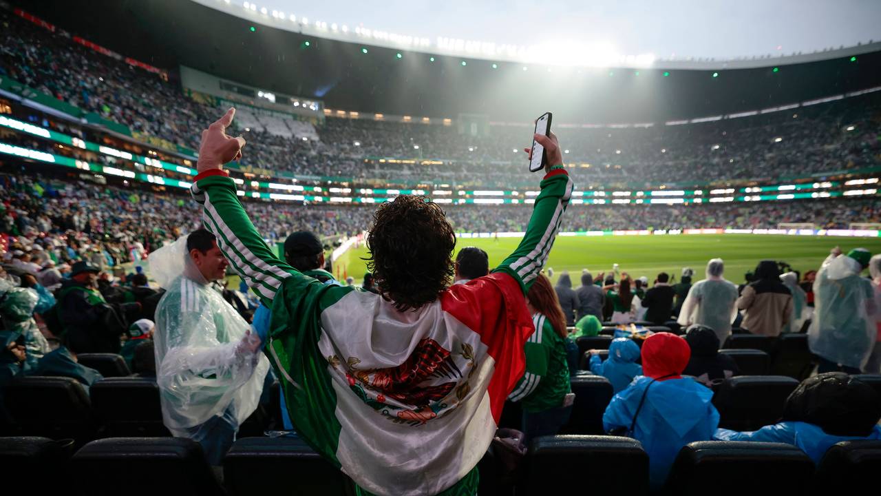Blick ins Aztekenstadion bei der WM 2026.