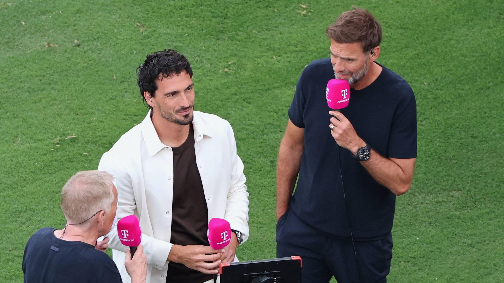 TV-Analyse bei der WM 2026 mit Mats Hummels und Jürgen Klopp.