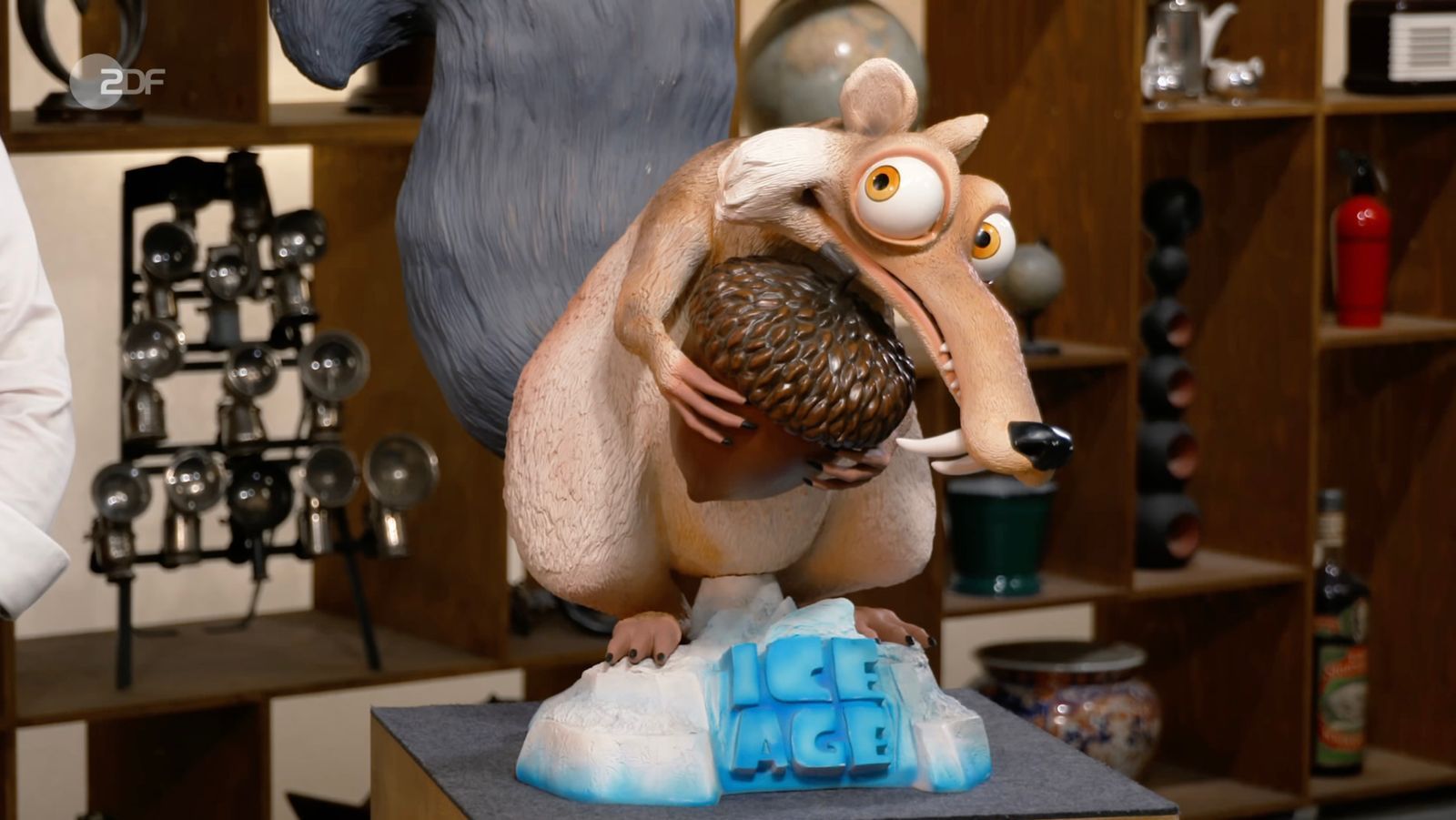 Das Hörnchen galt als Markenzeichen der fünfteiligen „Ice Age“-Filmreihe. (Bild: ZDF)