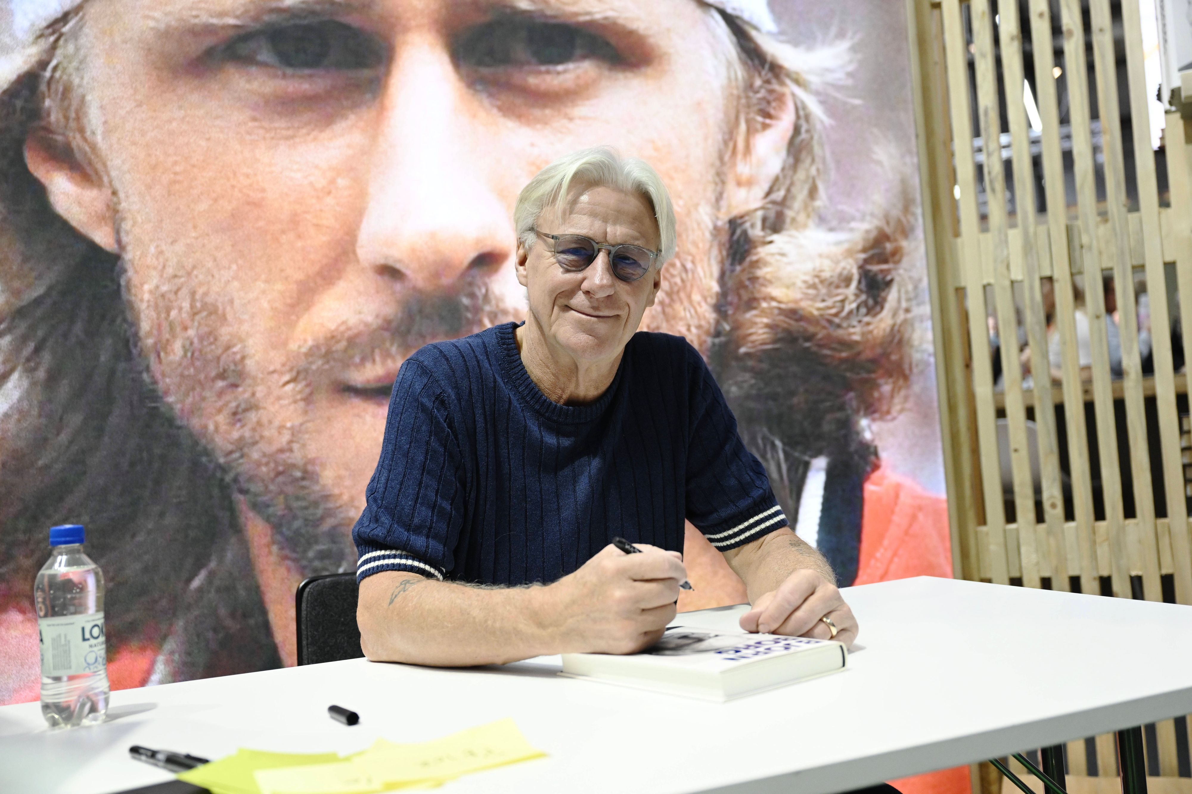 Björn Borg 2025 bei einer Autogrammstunde.