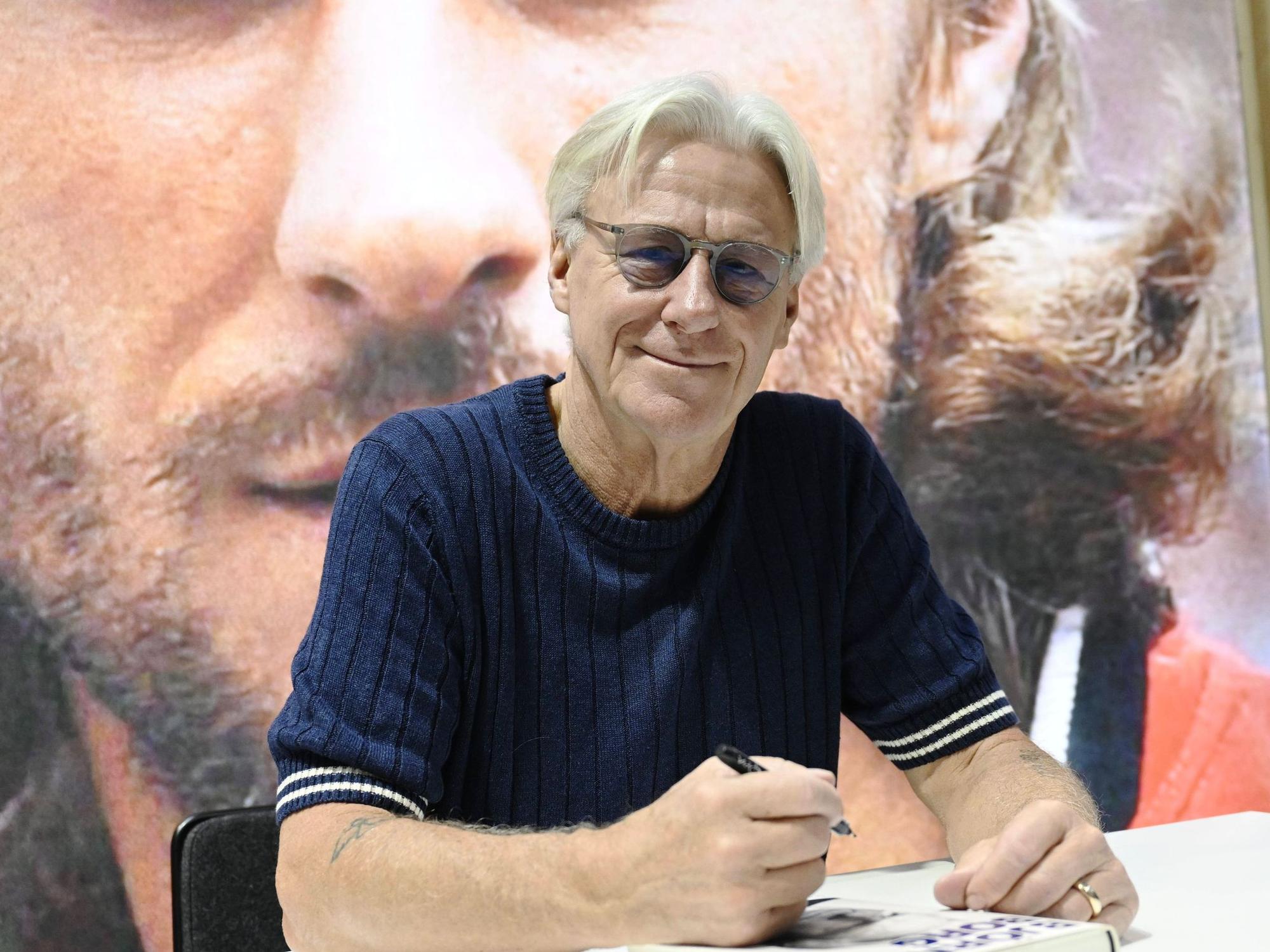 Björn Borg 2025 bei einer Autogrammstunde.