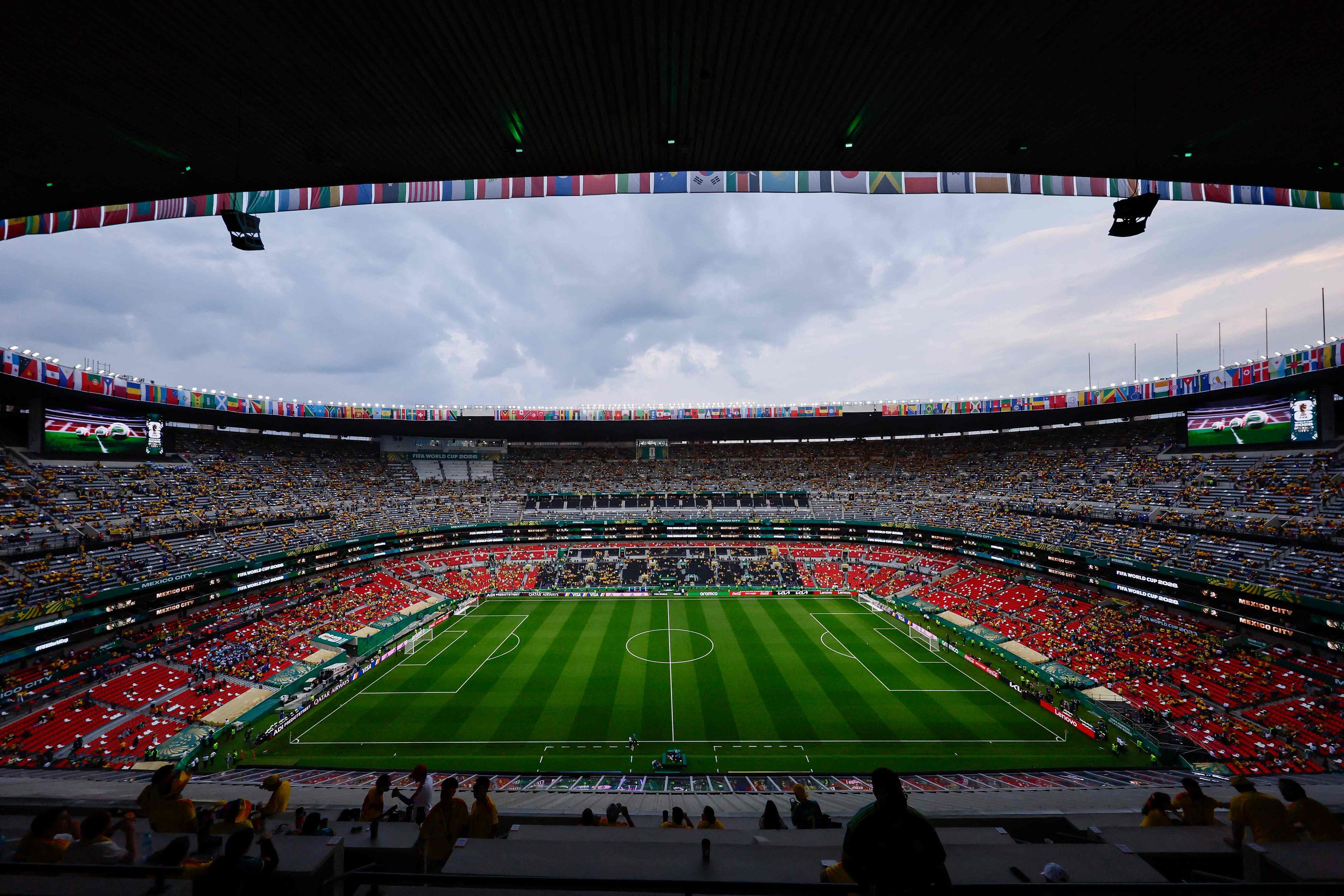 Blick ins Aztekenstadion bei der WM 2026.