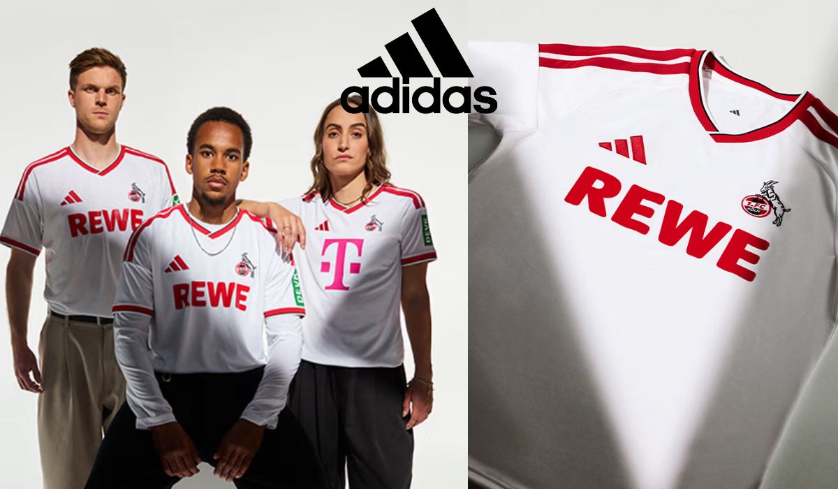 Models die das neue Trikot tragen.