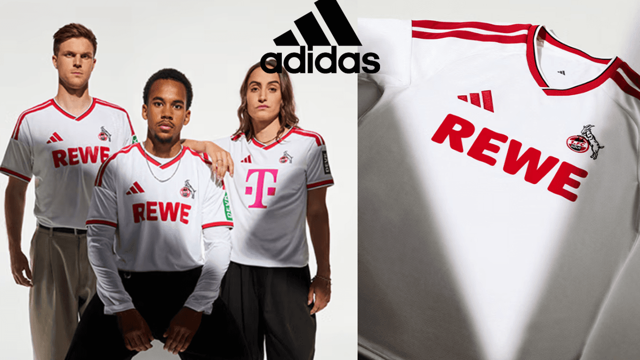 Models die das neue Trikot tragen.
