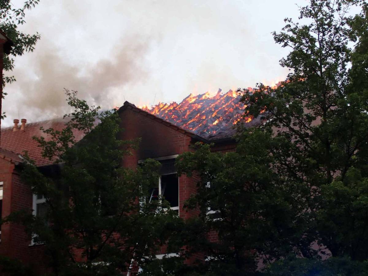 In einem Krankenhaus in Ludwigslust ist ein Feuer ausgebrochen.