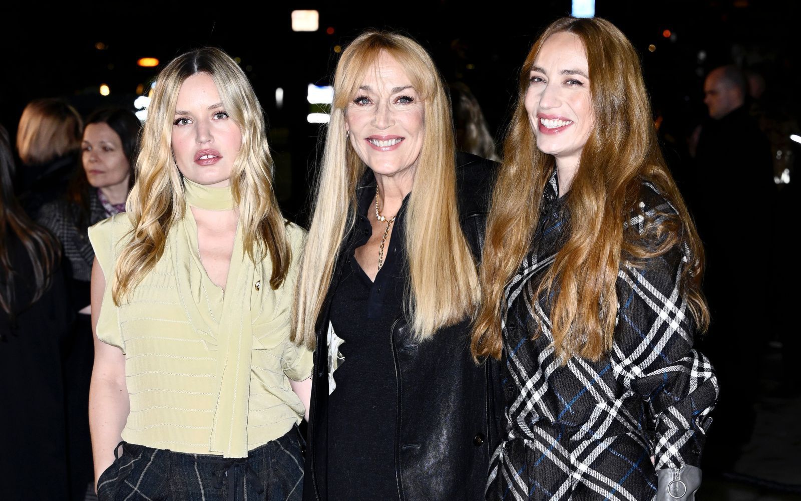 Sie treten in die Fußstapfen ihrer Mutter: Georgia May (links) und Elizabeth Jagger (rechts) arbeiten wie Jerry Hall als Models. (Bild: Gareth Cattermole/Getty Images)